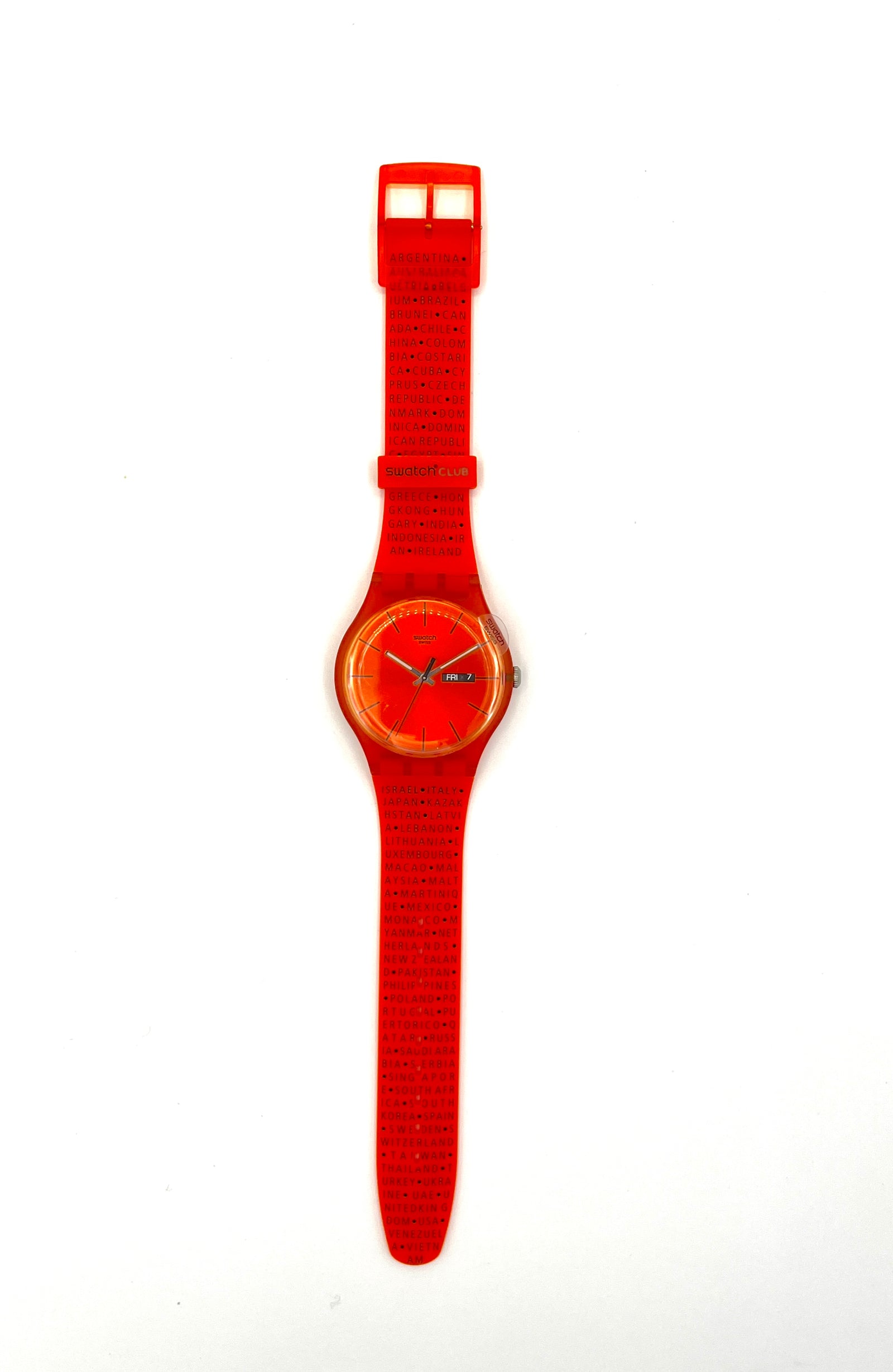 Swatch New Gent PUMPKIN REBEL / 30 YEARS KIT CLUB SUOO700I (2011)