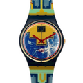 Swatch Gent BLUE FLAMINGO GN114 (1991)