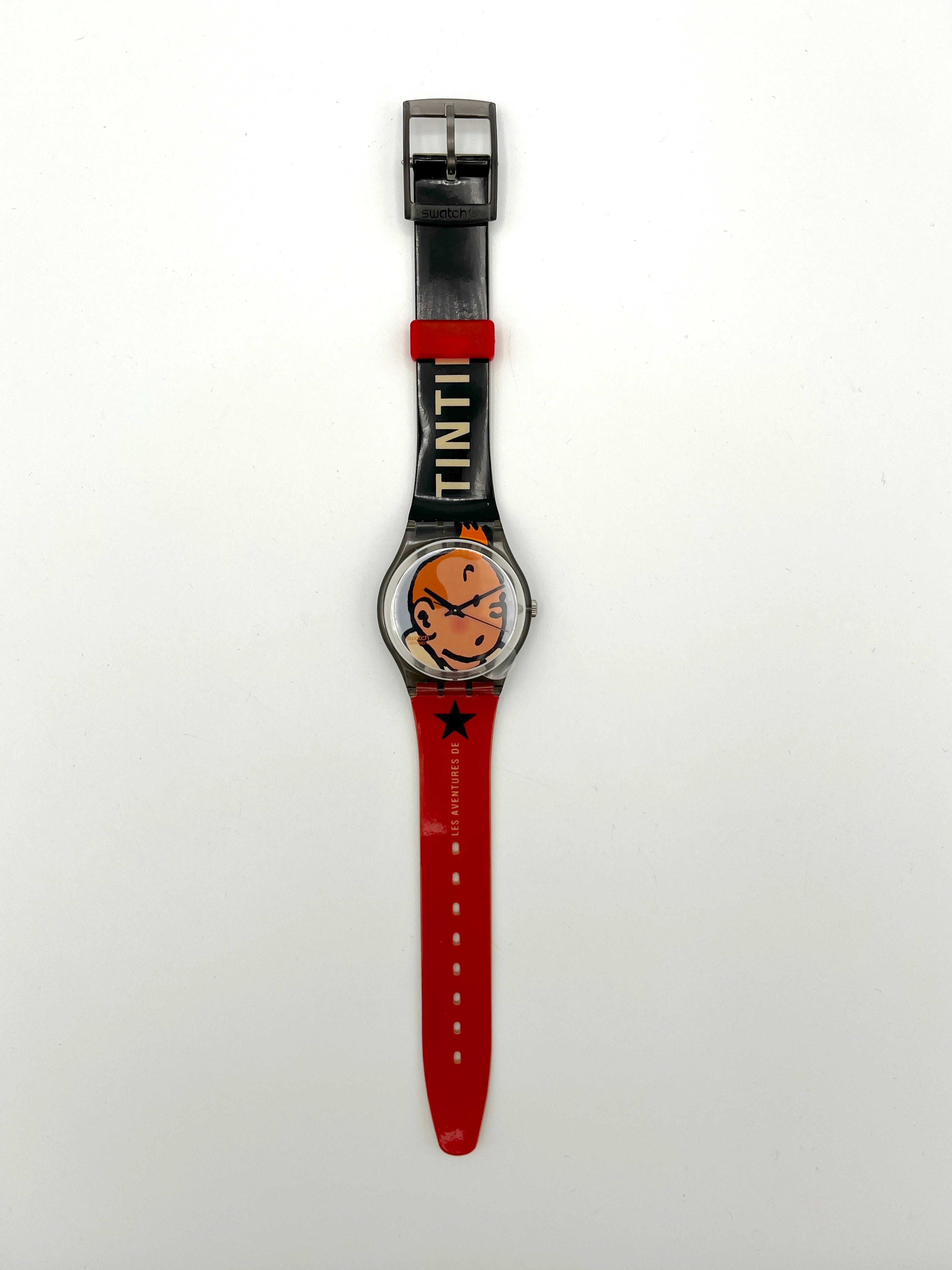 Swatch Gent Les Aventures de TINTIN GM165 (2004) - new in box