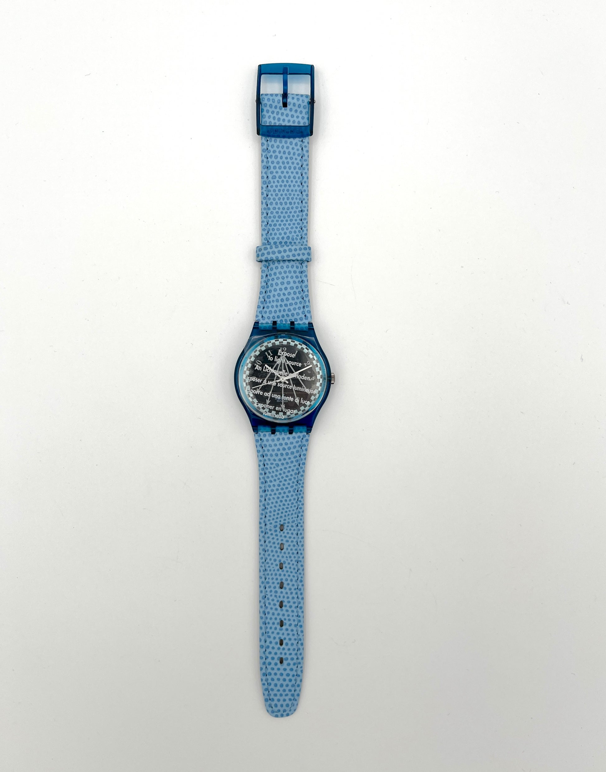 Swatch Solar HAPPY BLUE SRN100 (1995)