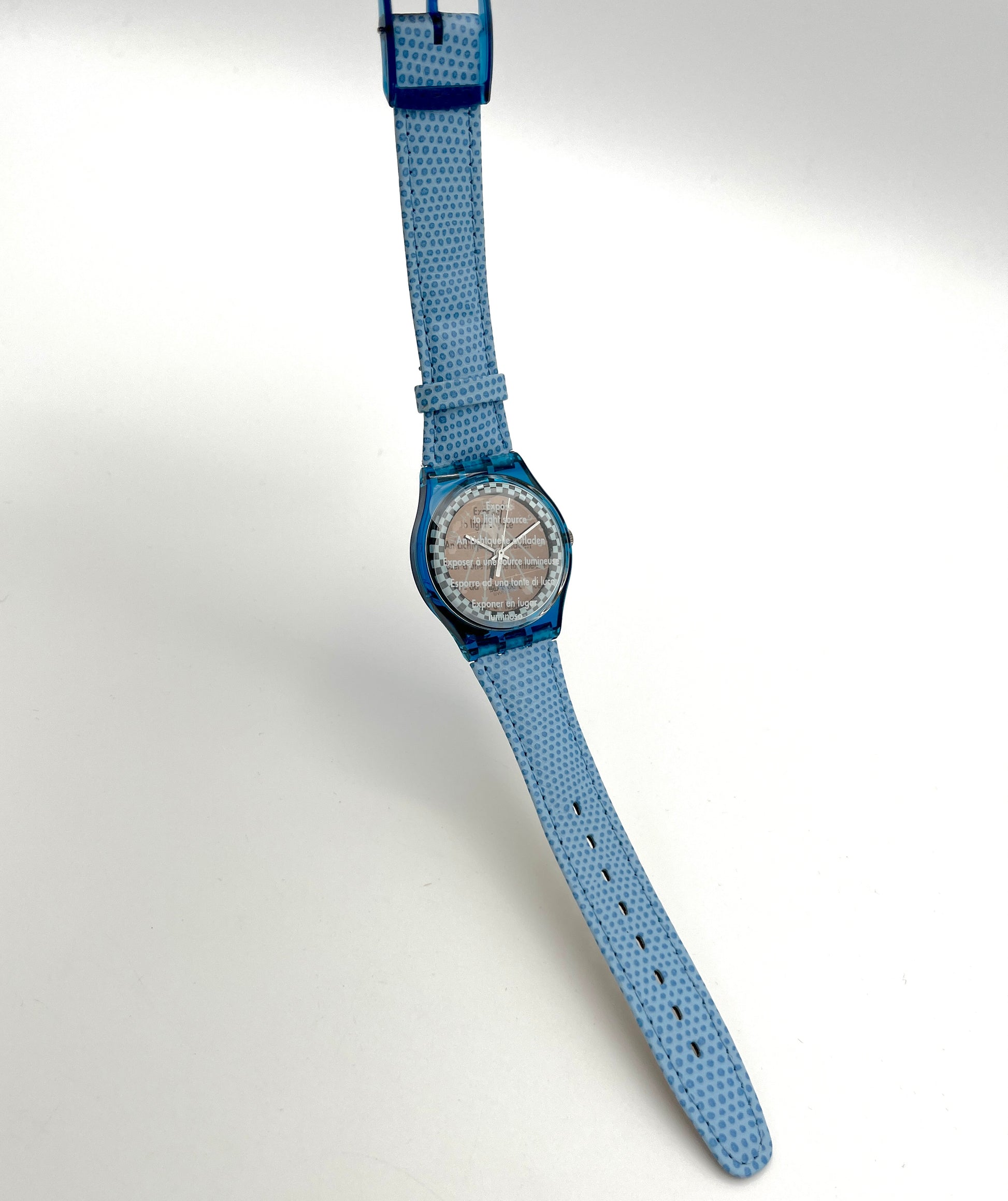 Swatch Solar HAPPY BLUE SRN100 (1995)