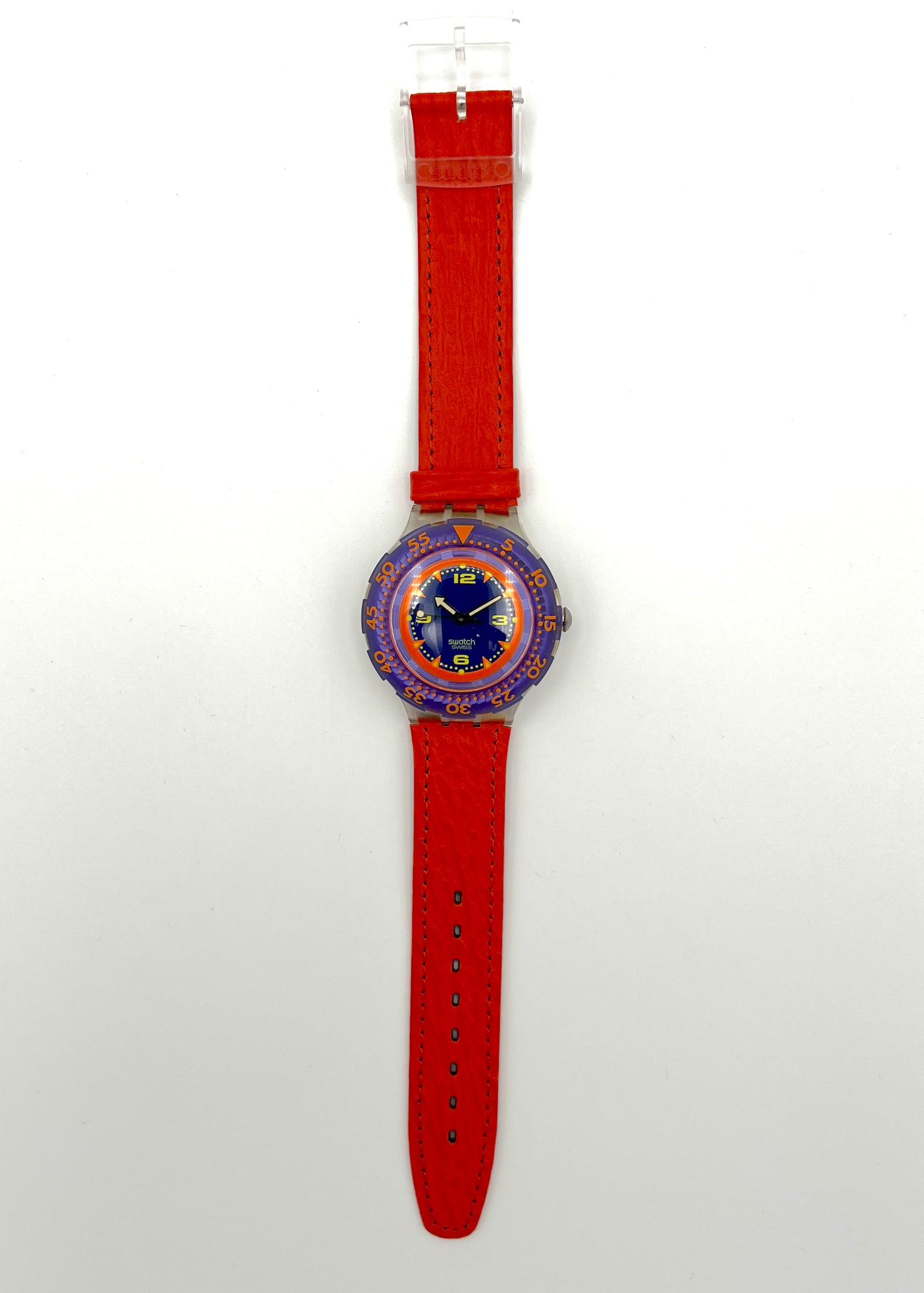 Swatch Scuba 200 RED ISLAND SDK106 (1992)