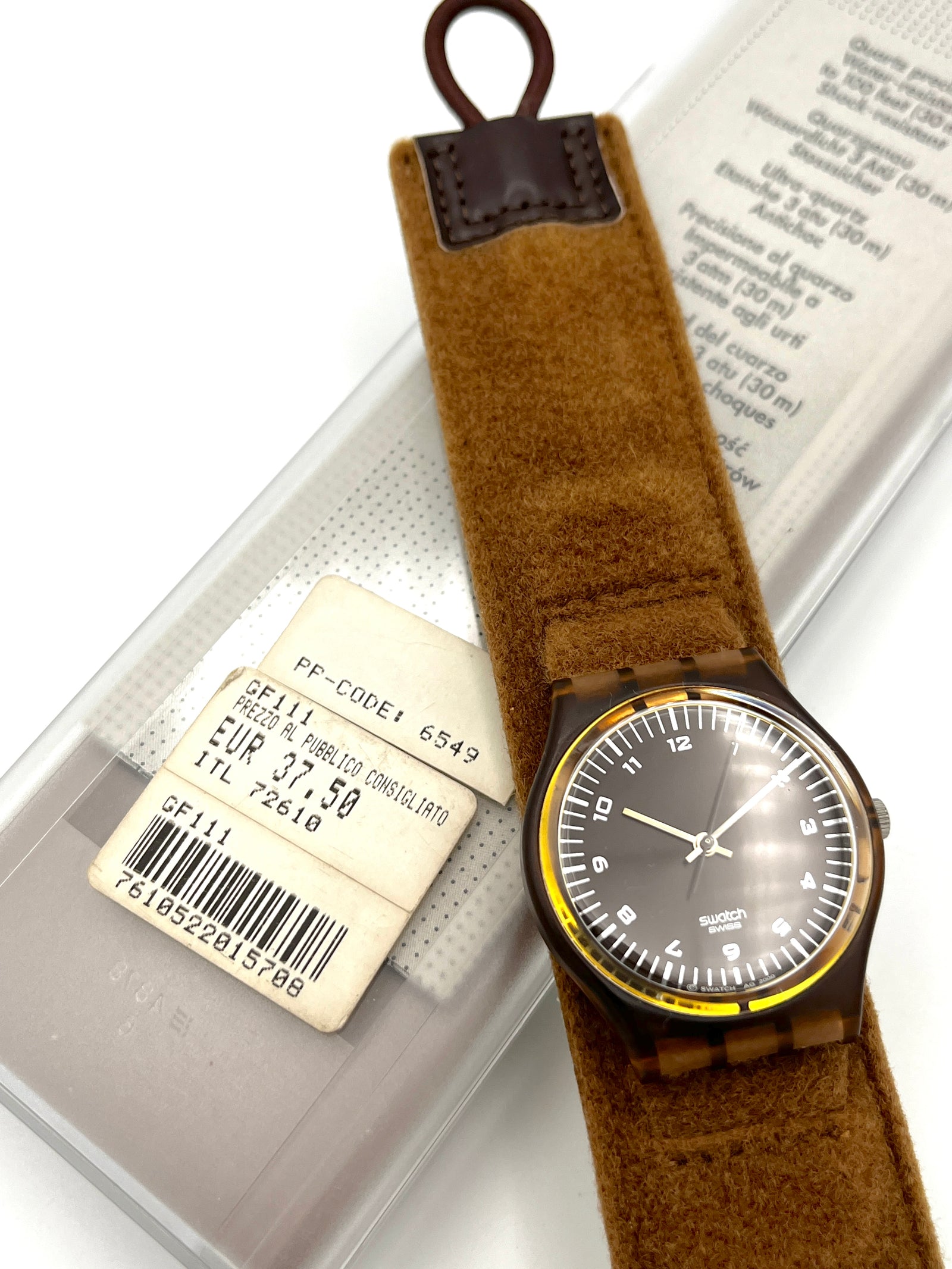 Swatch Gent SMOOTHLY CHOCOLATE GF111 (2001)