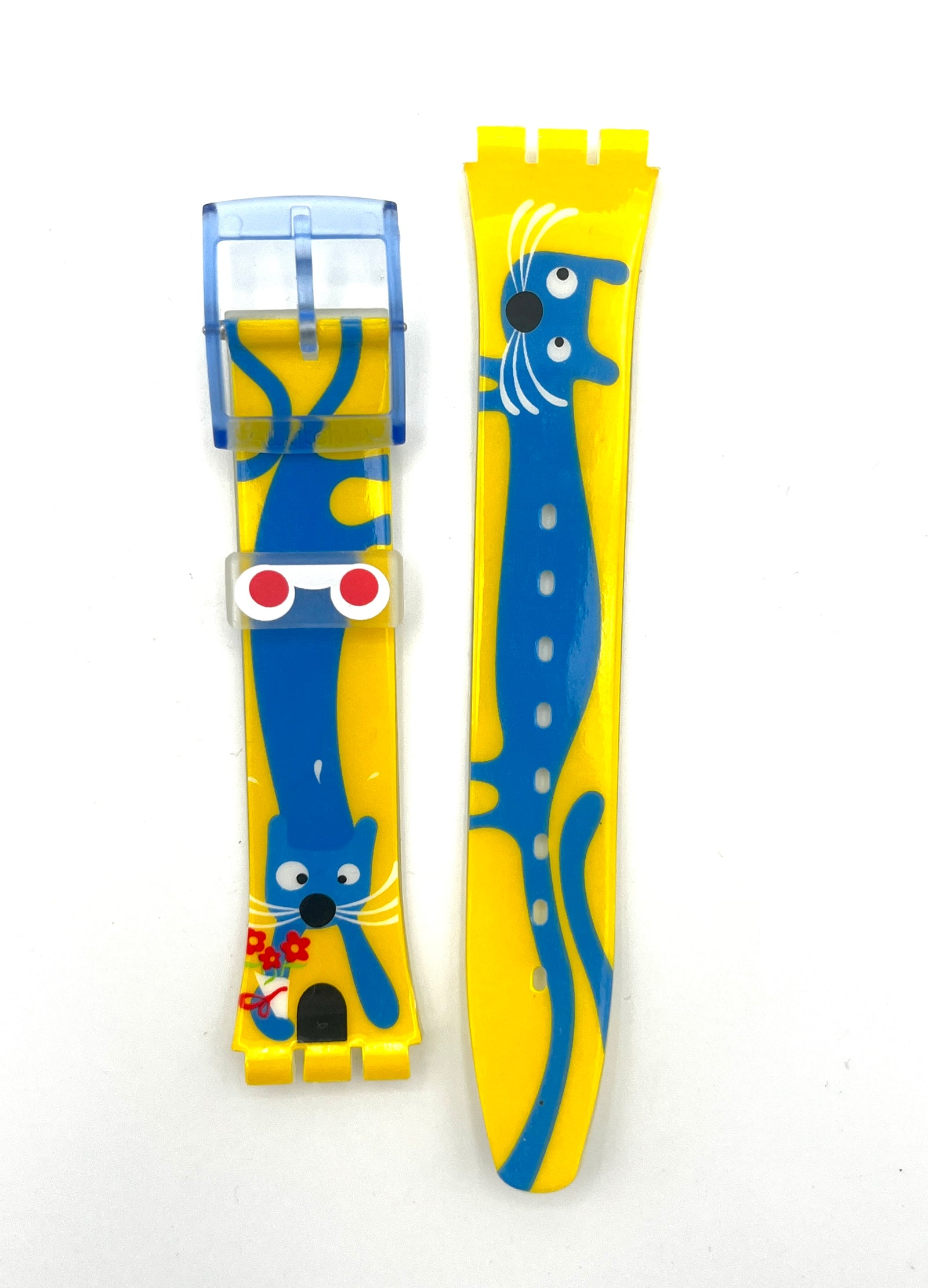 Swatch 17mm Replacement Band Gent MOUSE TRAP AGS120 (2004)