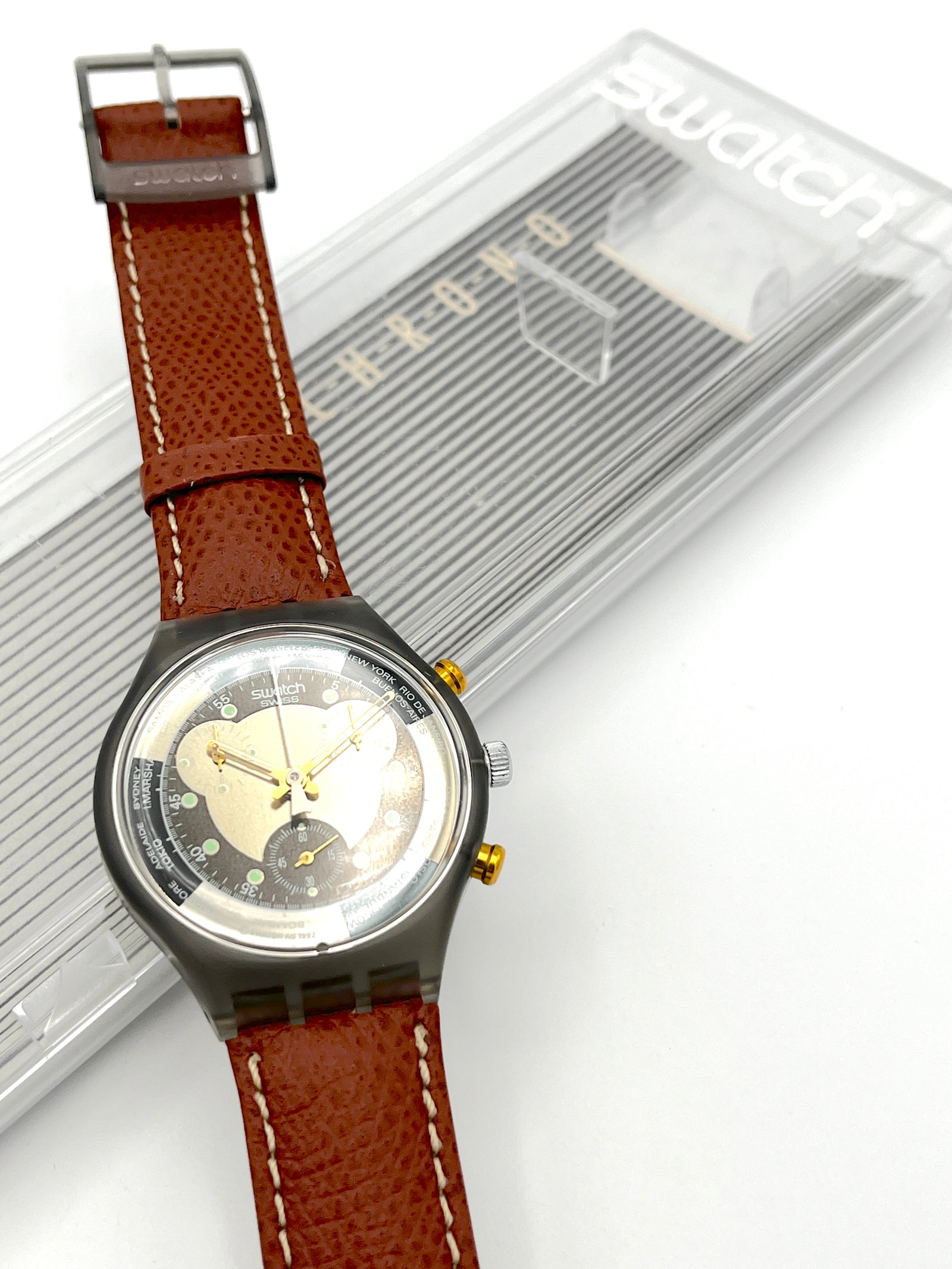 Swatch Chrono JET LAG SCM102 (1993)