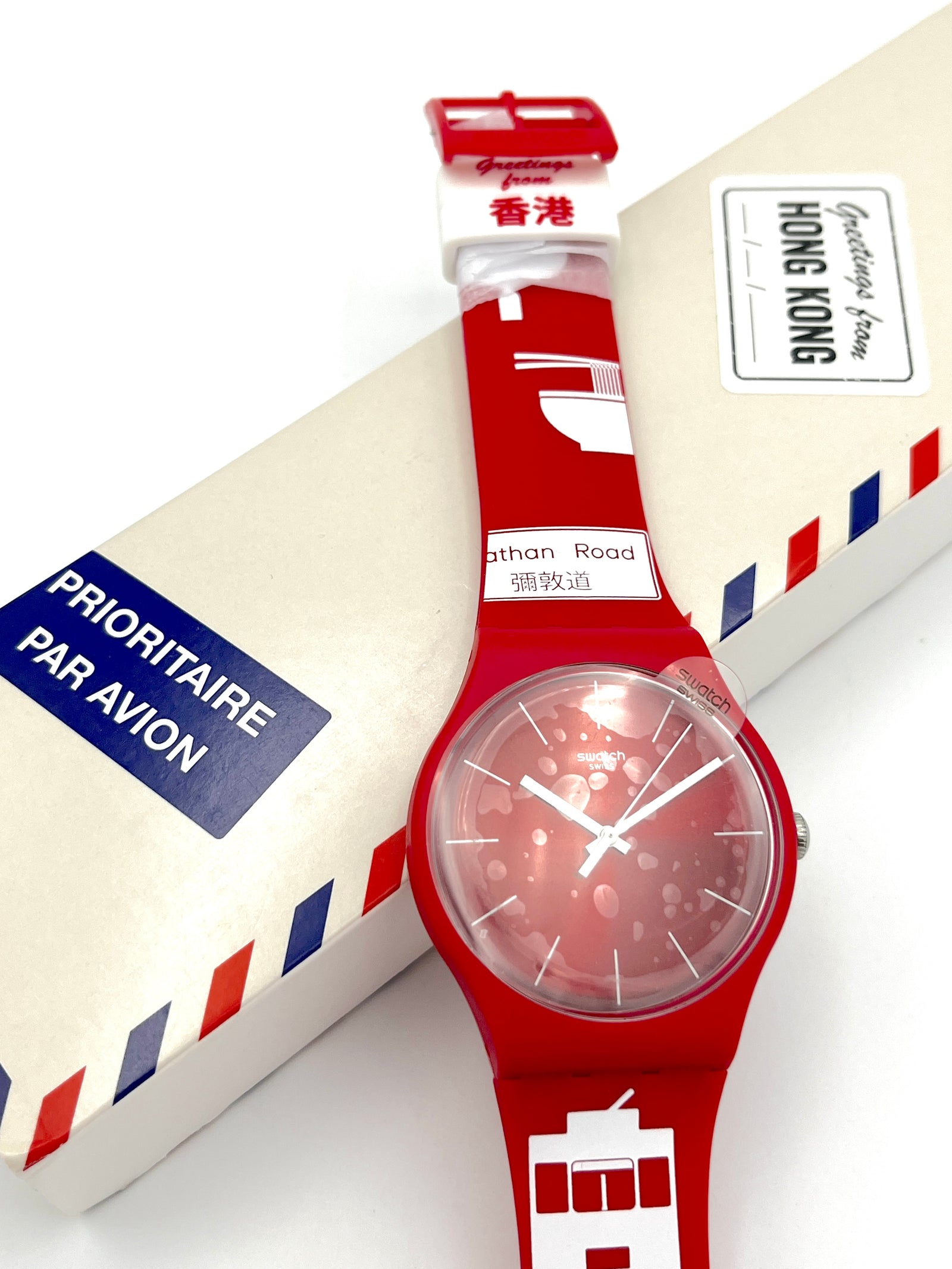 Swatch New Gent FLOWER BAY - Destination HONG KONG SUOZ232 (2017)
