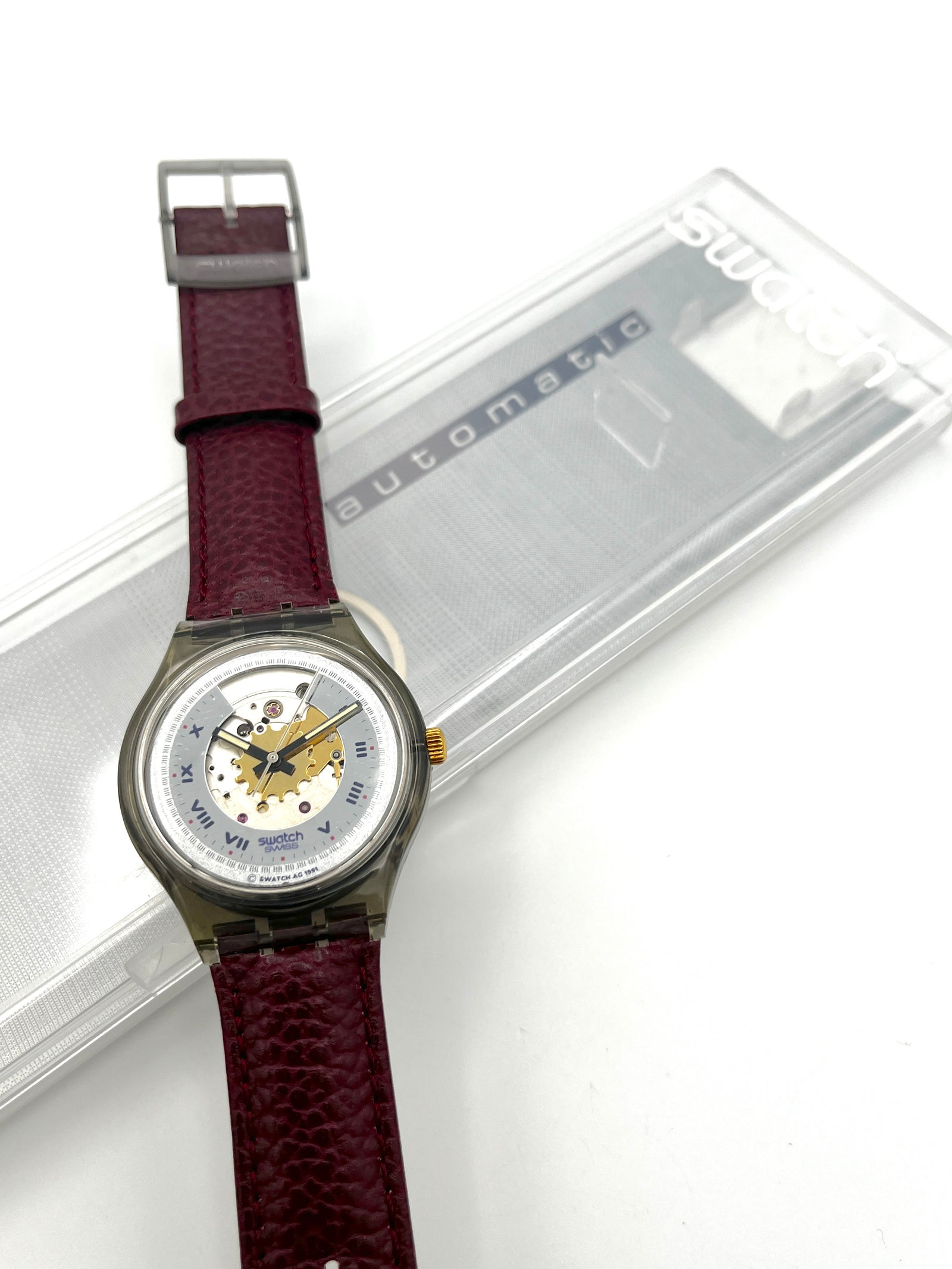 Swatch Automatic RUBIN SAM100 - 1ère version (1991)