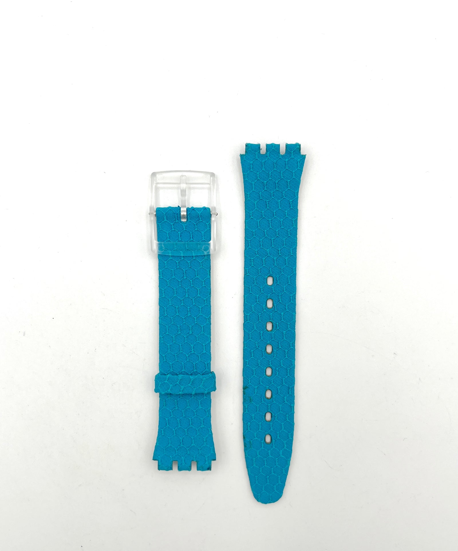 Swatch 16mm SKIN Turquoise Leather Replacement Strap