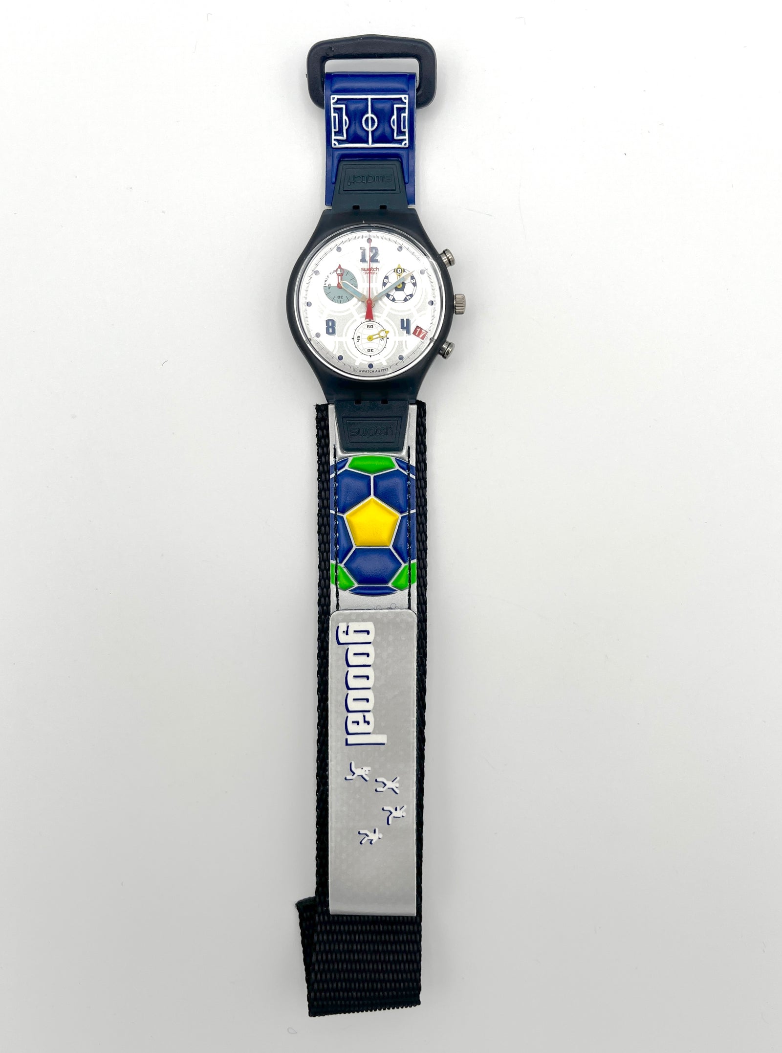 Swatch Chrono GOOOAL BRAZIL SCZ401BR (1998)