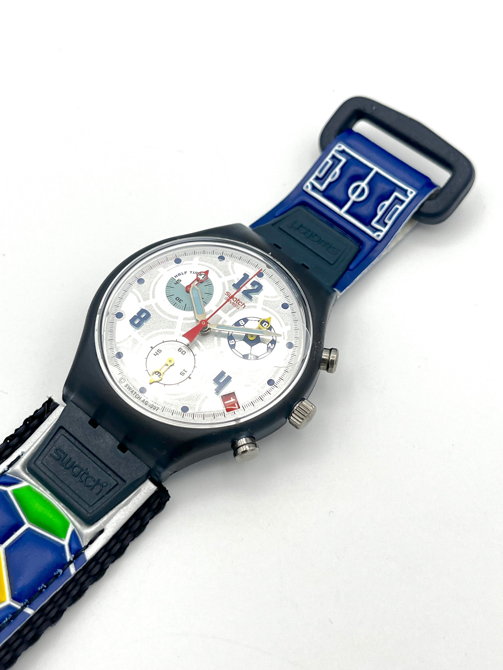 Swatch Chrono GOOOAL BRAZIL SCZ401BR (1998)