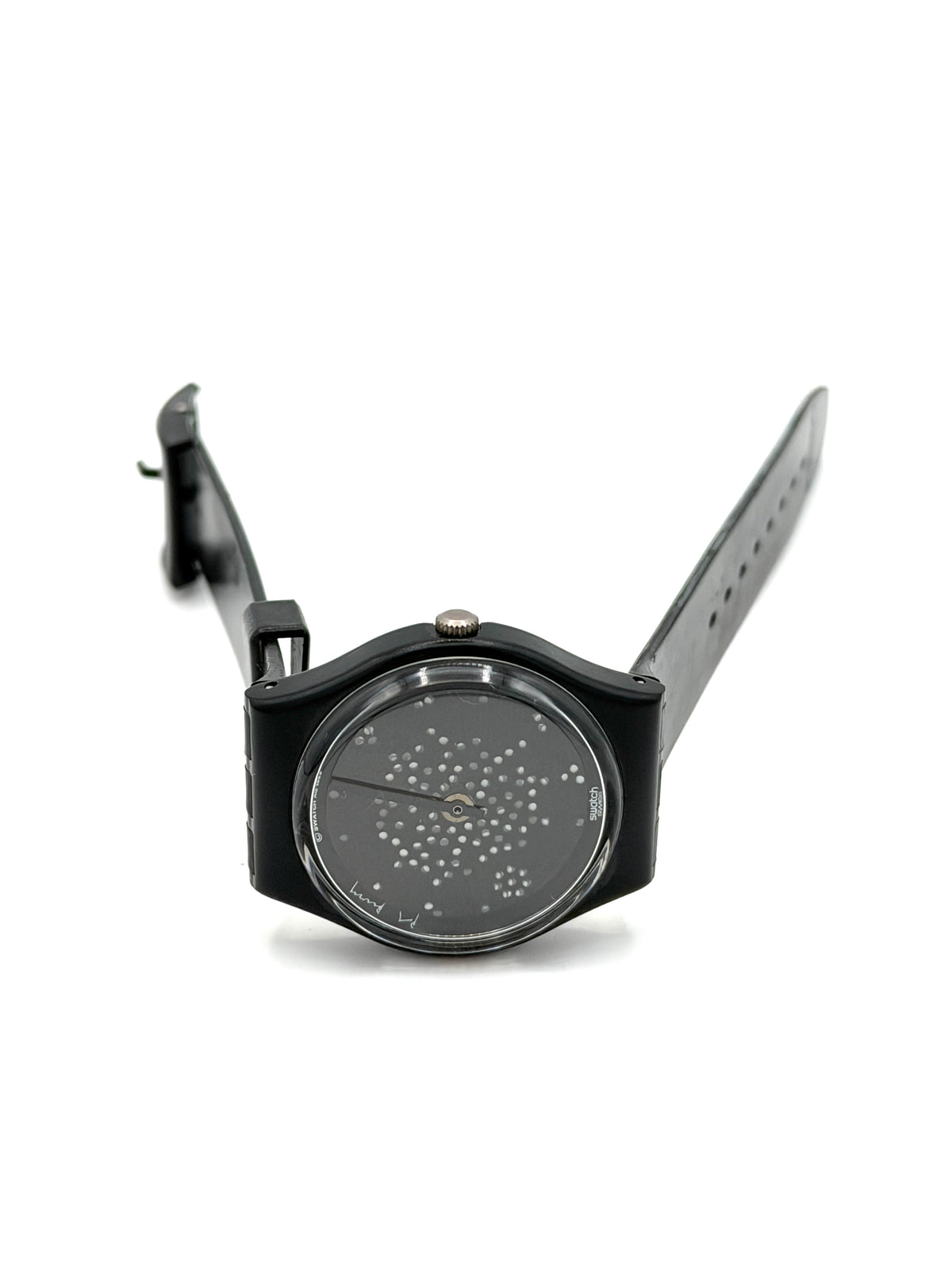 Swatch Gent Artist Special LE TEMPS PONCTUÉ by Pol Bury GZ110 (1988)