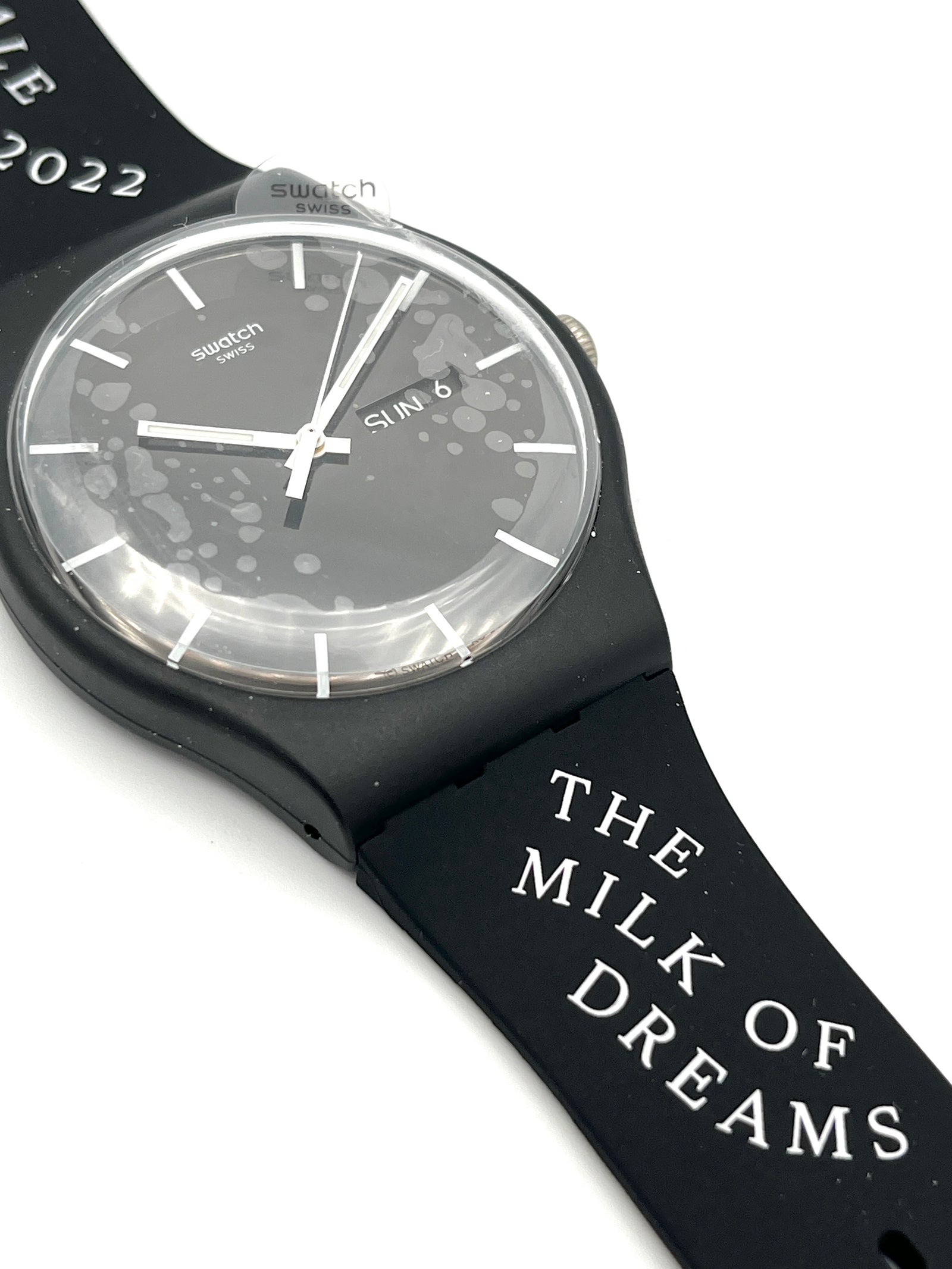 Swatch New Gent Special BLACK MILK By Swatch SUOB720R (2022)