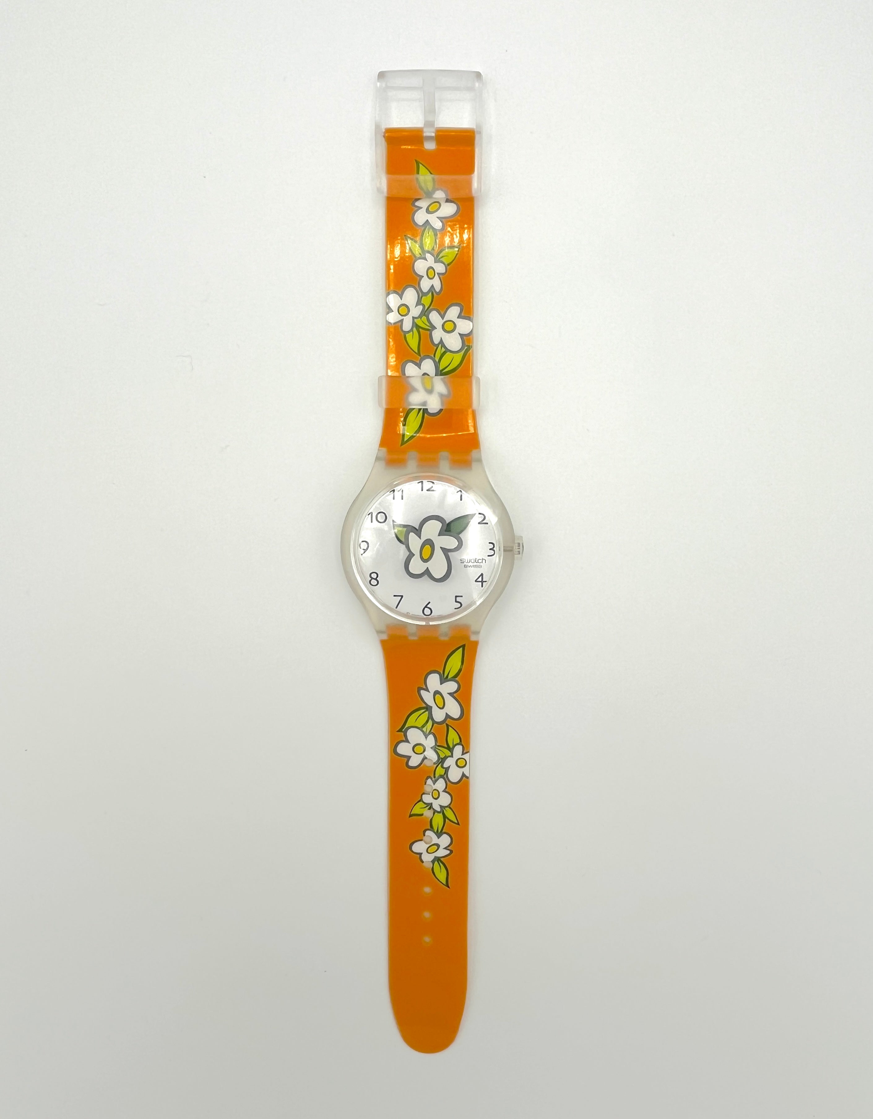 Swatch Newgent X-LARGE Model 2004 Model Daisy Daze Item Number SUDK110 Swatch Watch - GE254 - COLORLAND main image 2