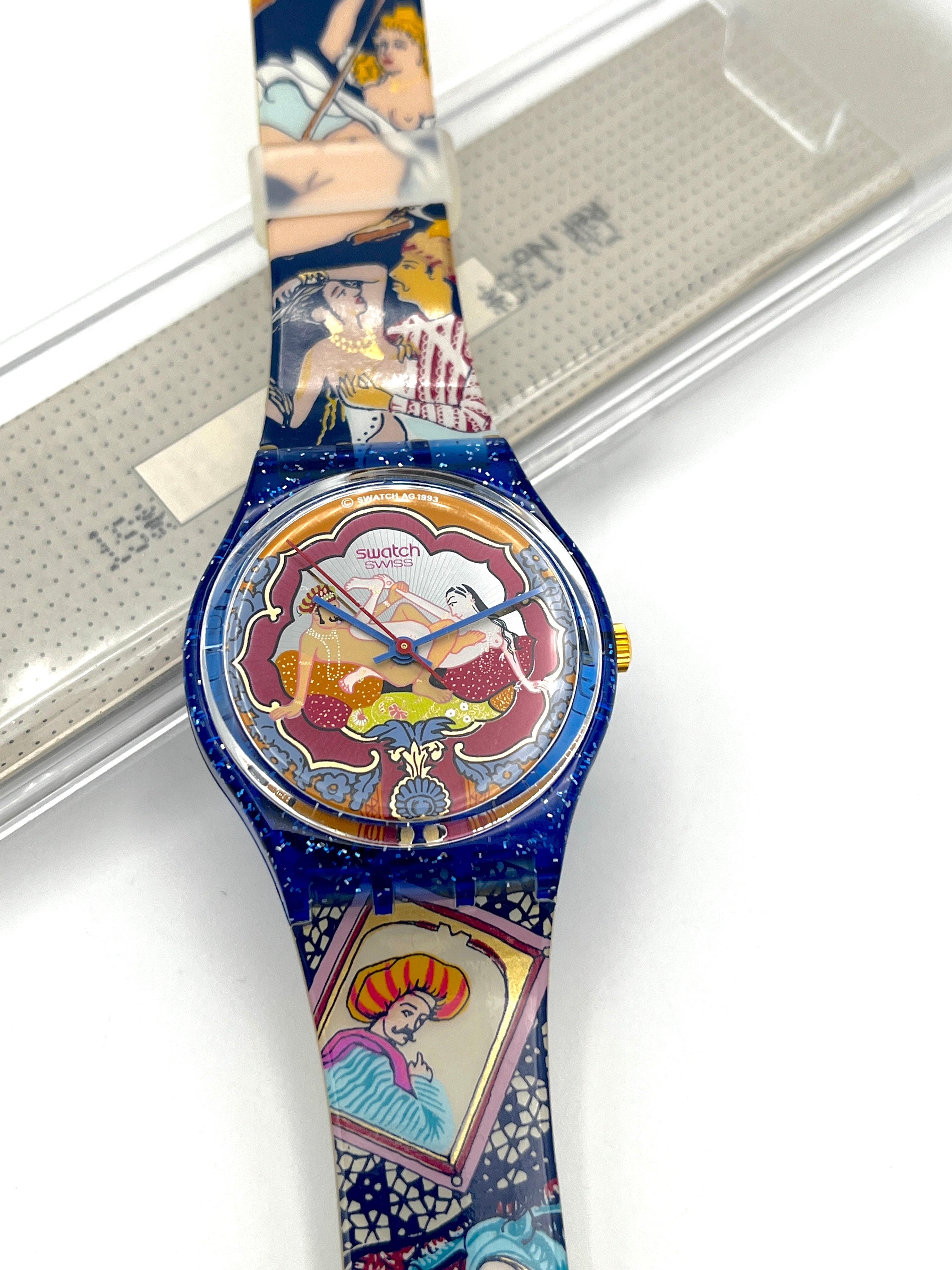 Swatch Gent SEX-TEASE Kamasutra GN136 (1994) - new in box
