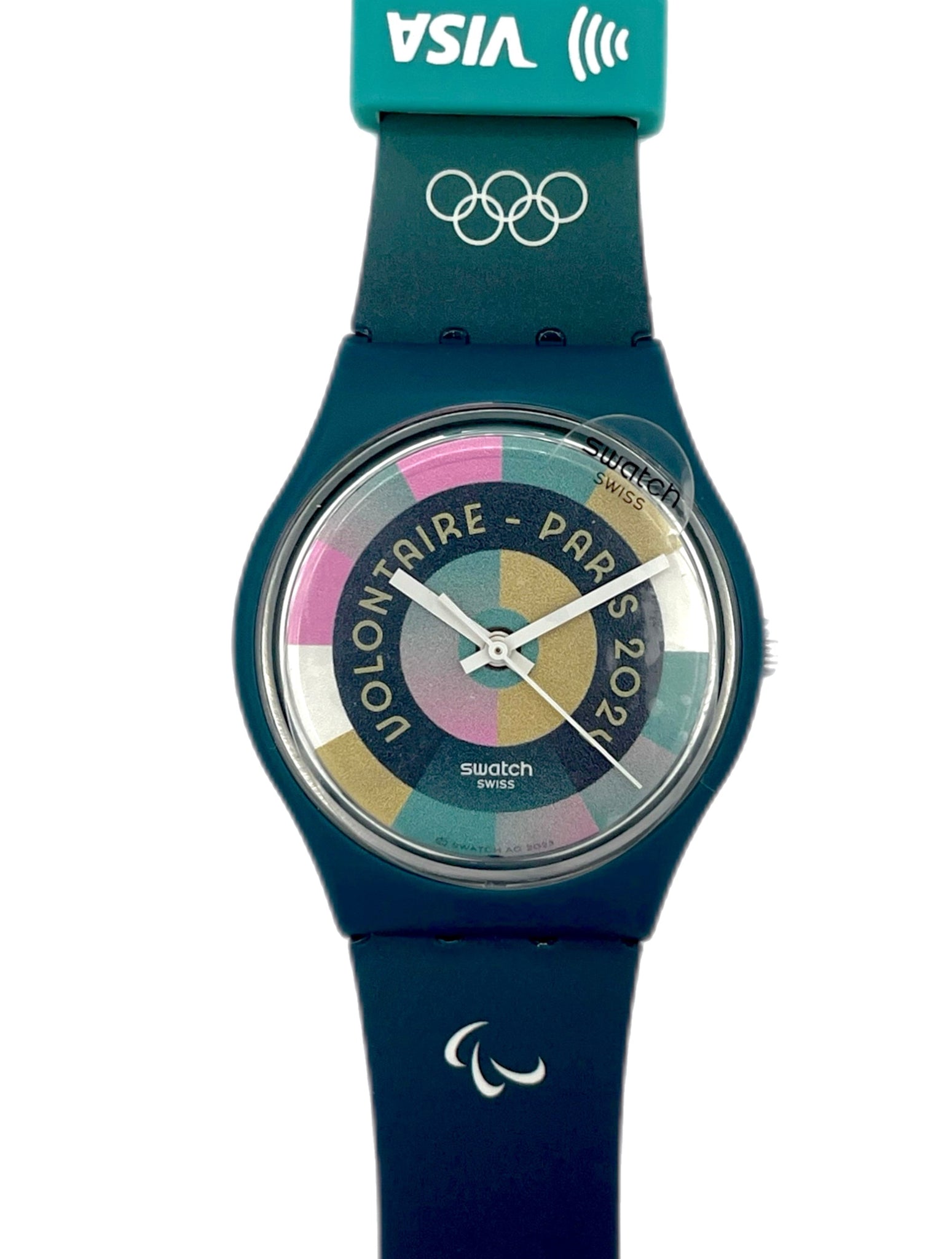 Vintage Swatch watch ..Los Angeles  Olympics. gent size. RARE Vintage Swatch Watch Sebastian Coe Moscow 80 Los  main image 3