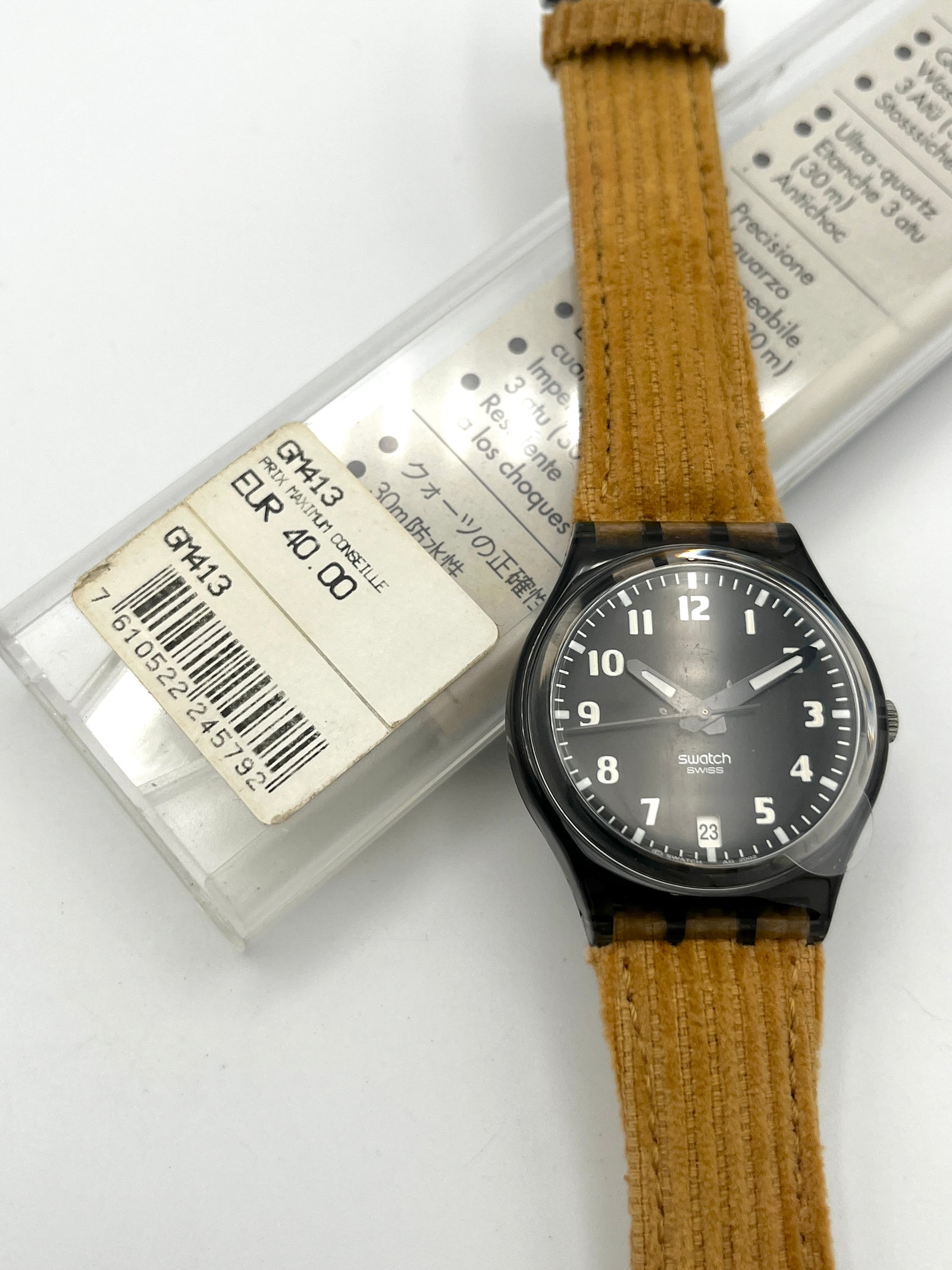 Swatch Gent MOKA VELVET GM413 (2003)