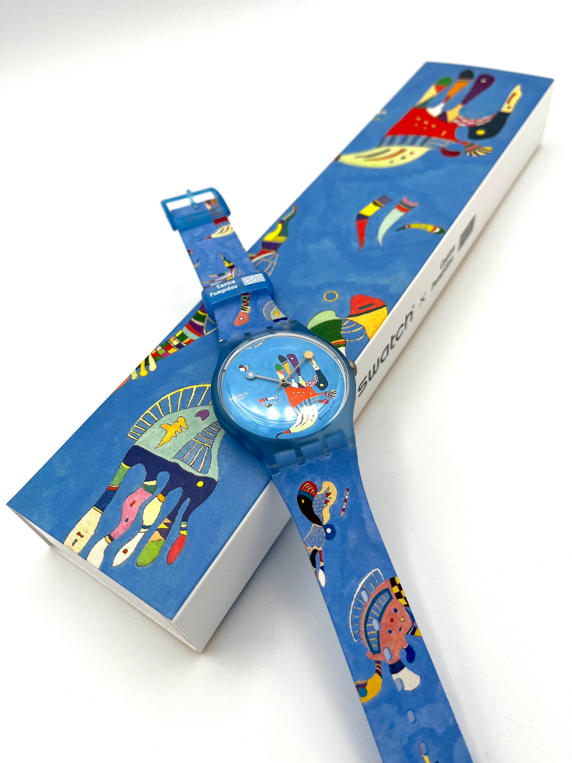Swatch New Gent Art Special BLUE SKY SUOZ342 (2022)