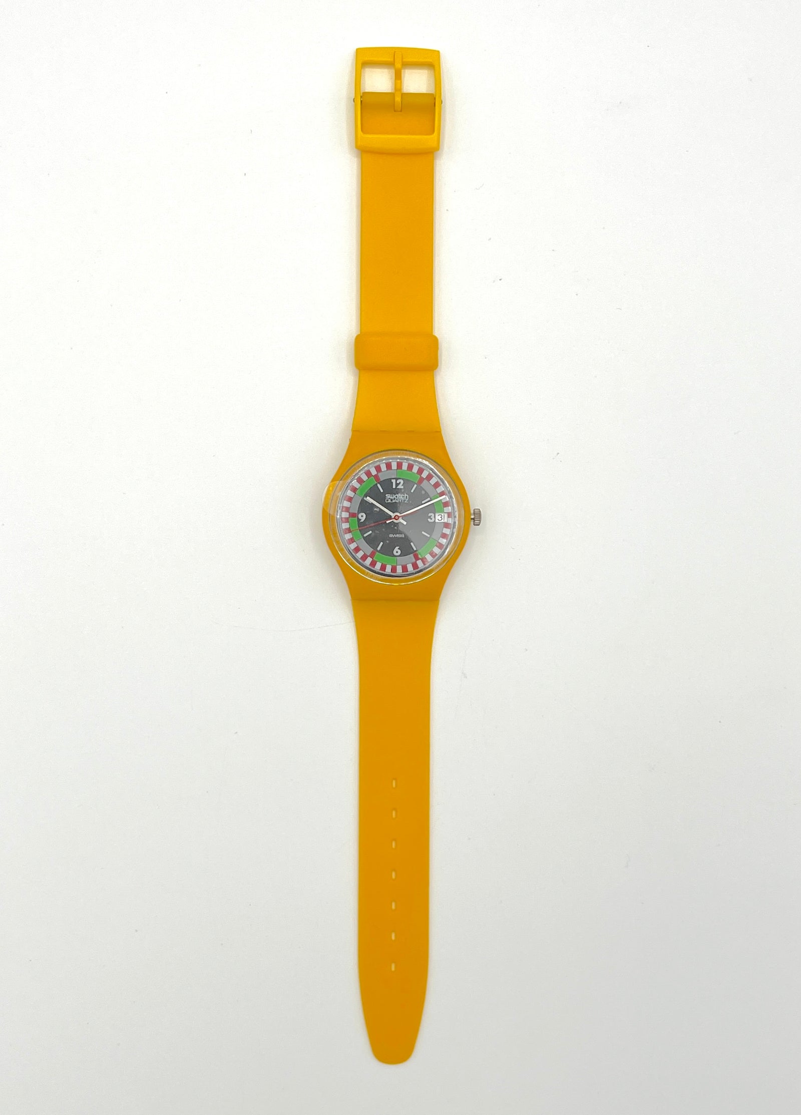 Swatch Gent YELLOW RACER GJ400 (1984)