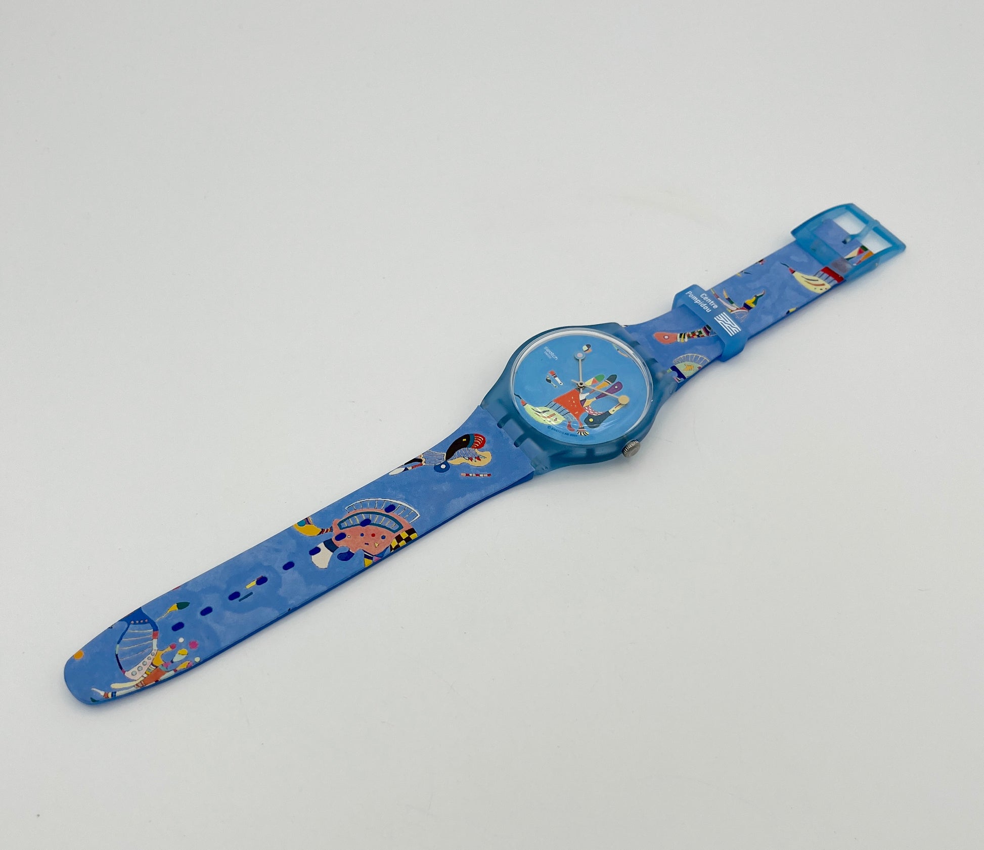 Swatch New Gent Art Special BLUE SKY SUOZ342 (2022)
