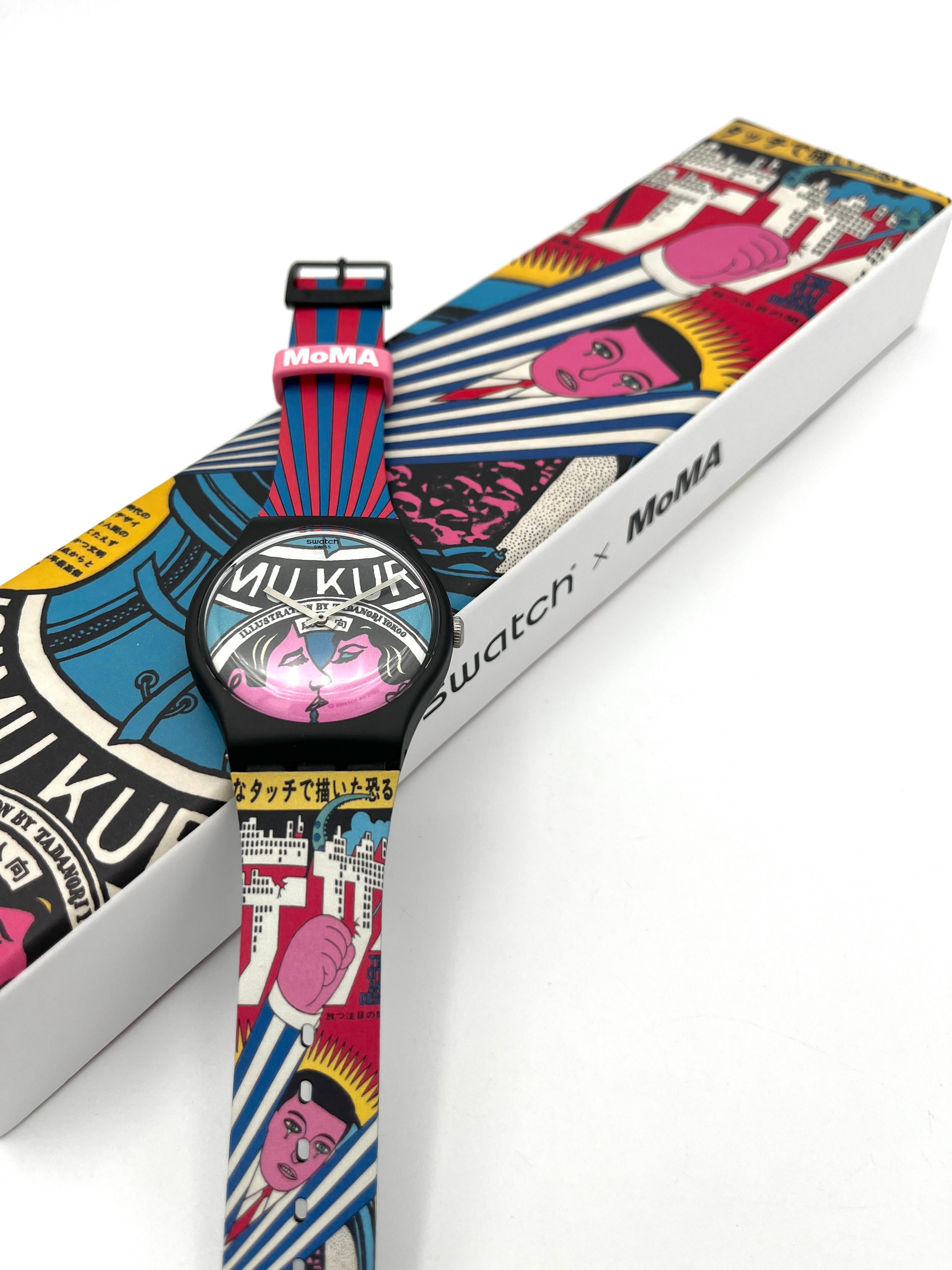 Swatch x MOMA The City And Design, The Wonders Of Life SUOZ334
