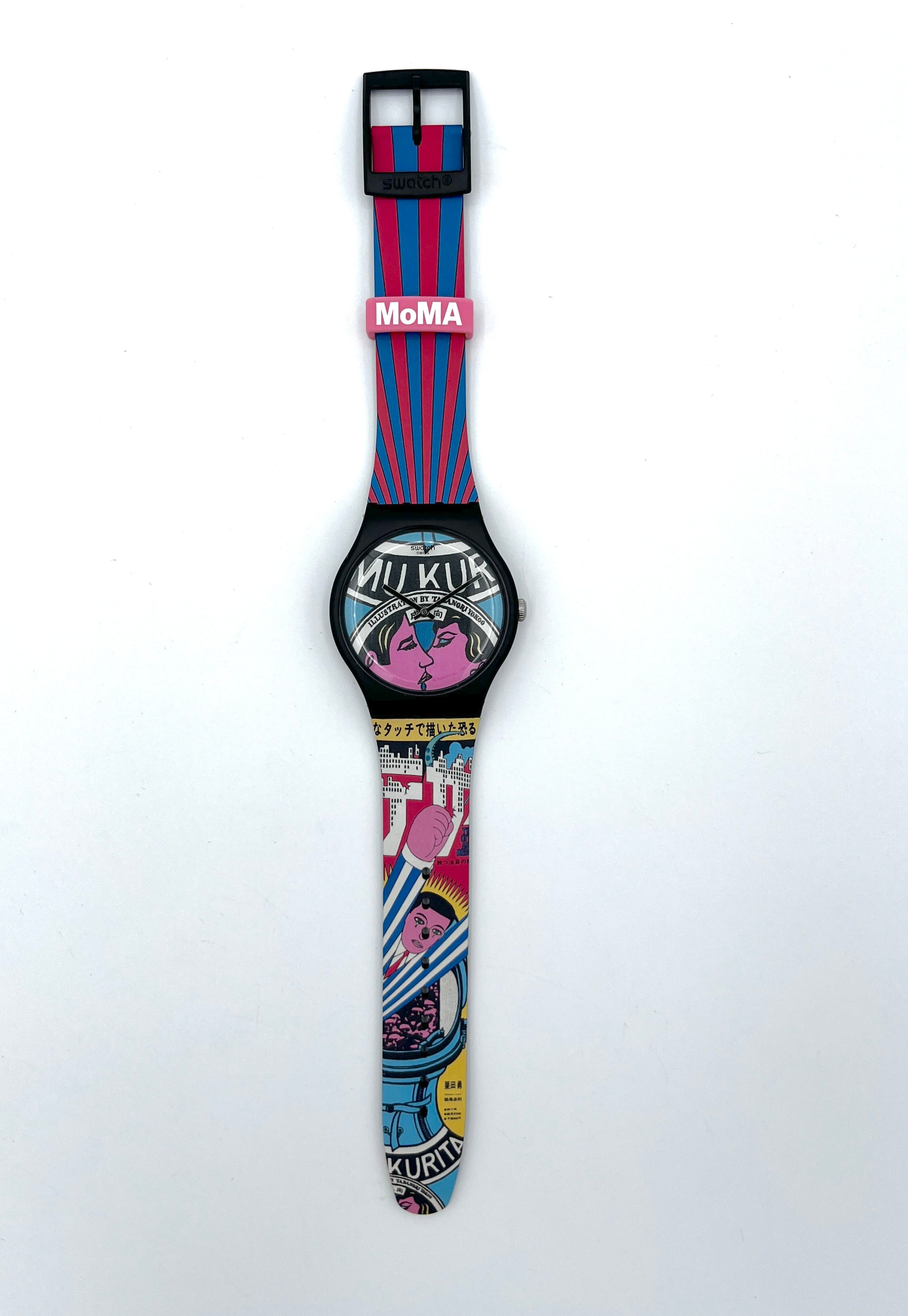 Swatch x MOMA The City And Design, The Wonders Of Life SUOZ334