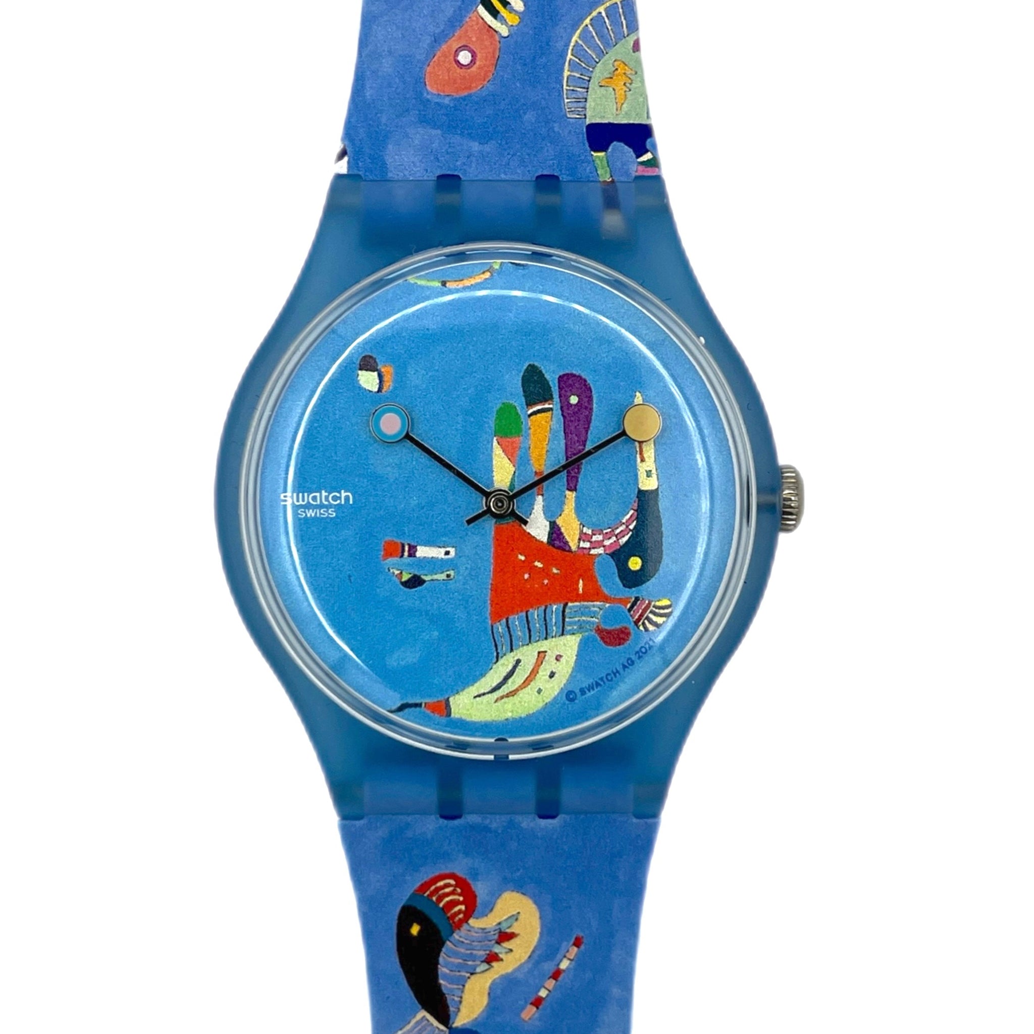 Swatch New Gent Art Special BLUE SKY SUOZ342 (2022)