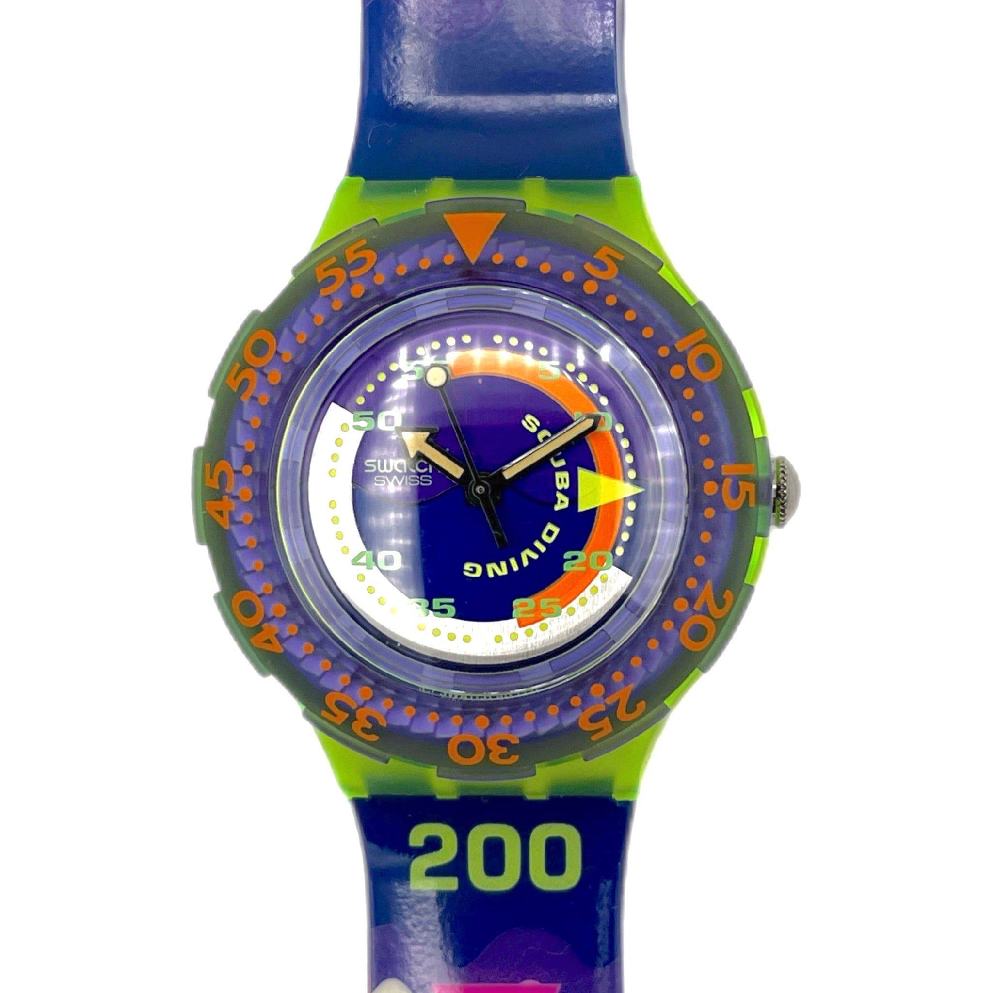 Swatch Scuba 200 COMING TIDE SDJ100 (1992)