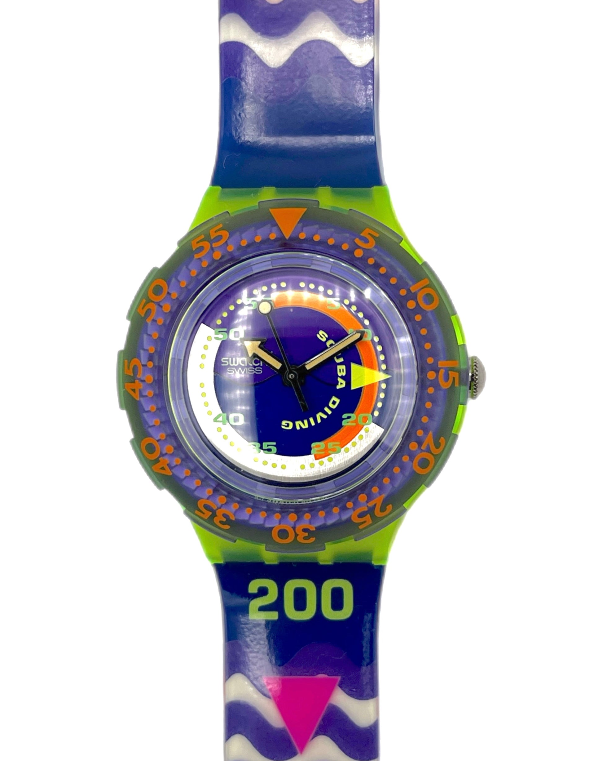 Swatch Scuba 200 COMING TIDE SDJ100 (1992)