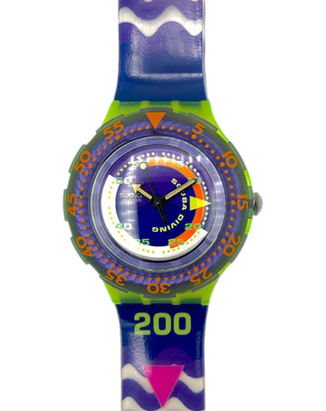 Swatch Scuba 200 COMING TIDE SDJ100 (1992)