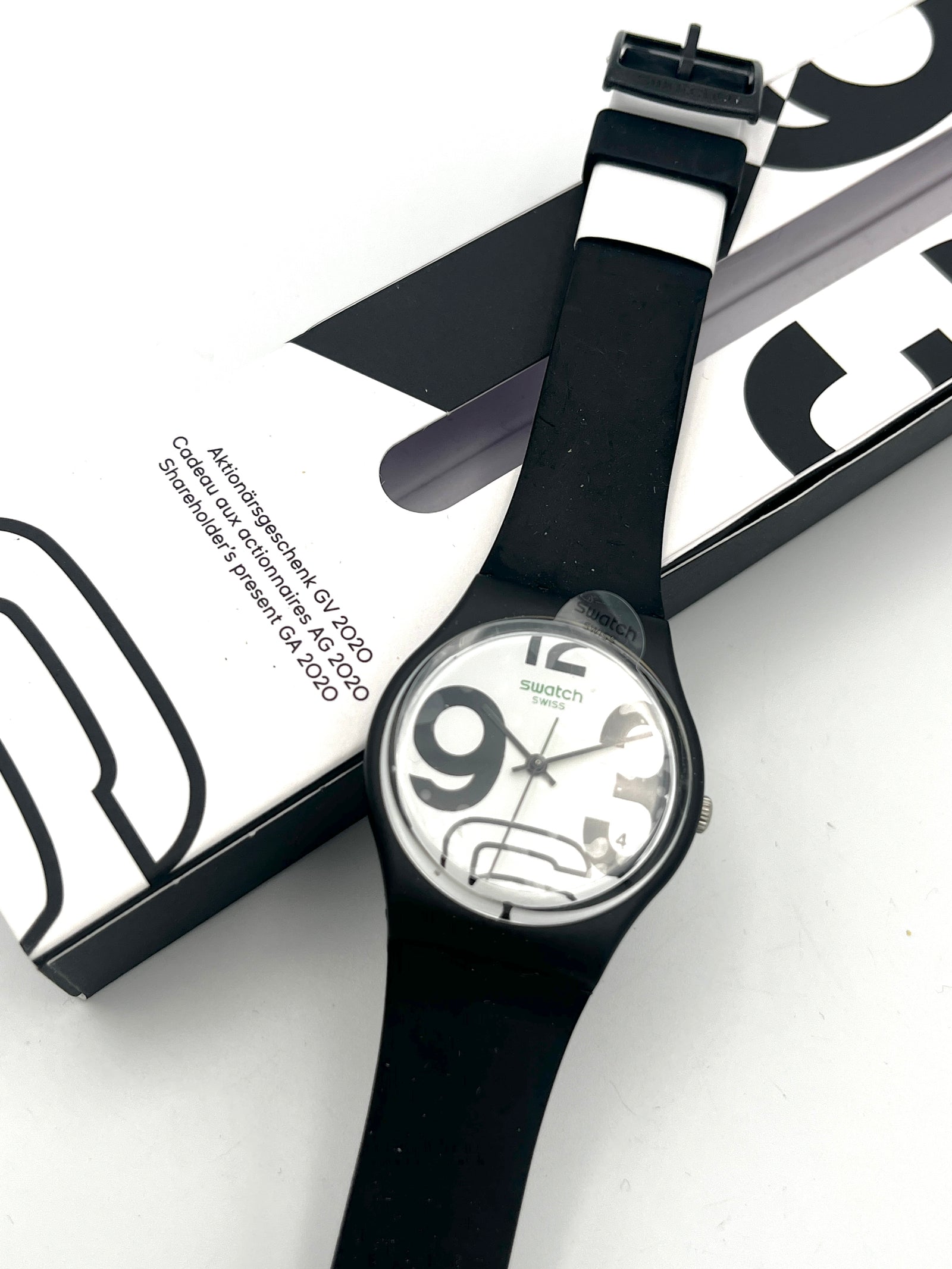 Swatch Gent Shareholder Special 9 TO 3 SO28Z100 (2020)