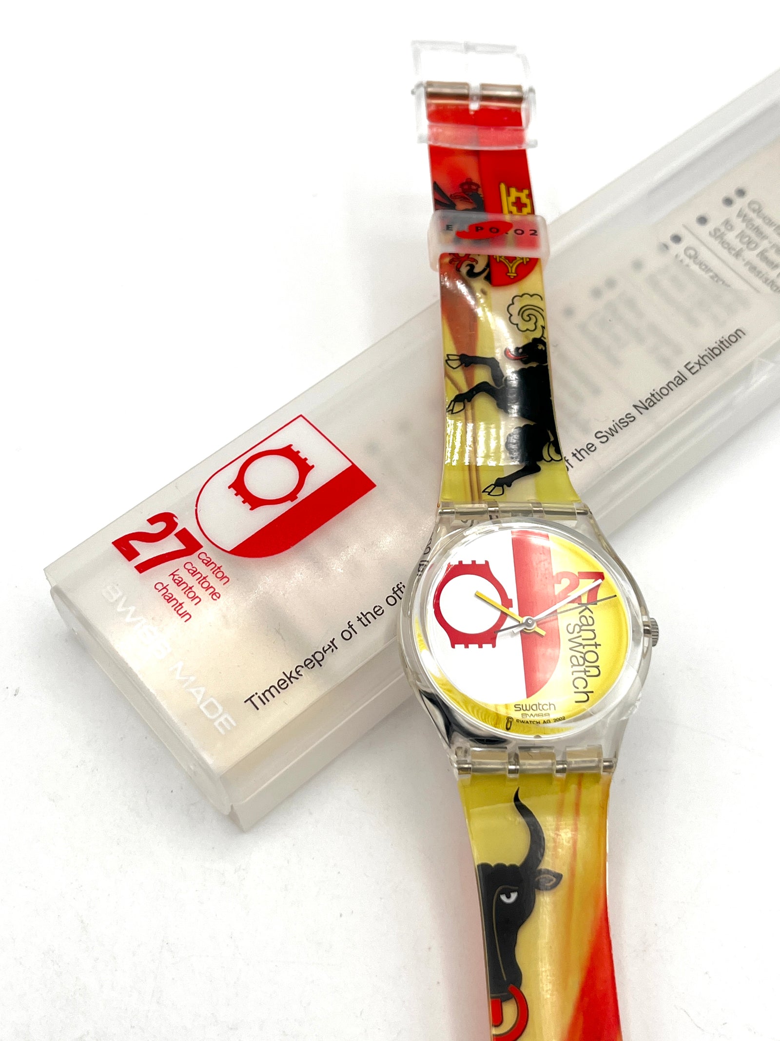Swatch Gent 27 MO CANTONE SWATCH JAUNE GZ172 (2002)