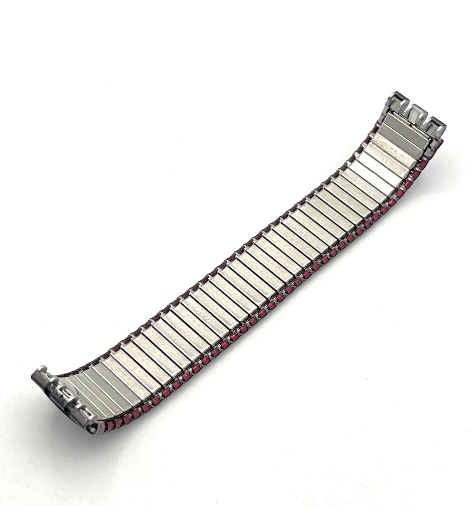 Swatch 19mm Metal Replacement Flex Band RED SNAPPER ASBM105 (1996)
