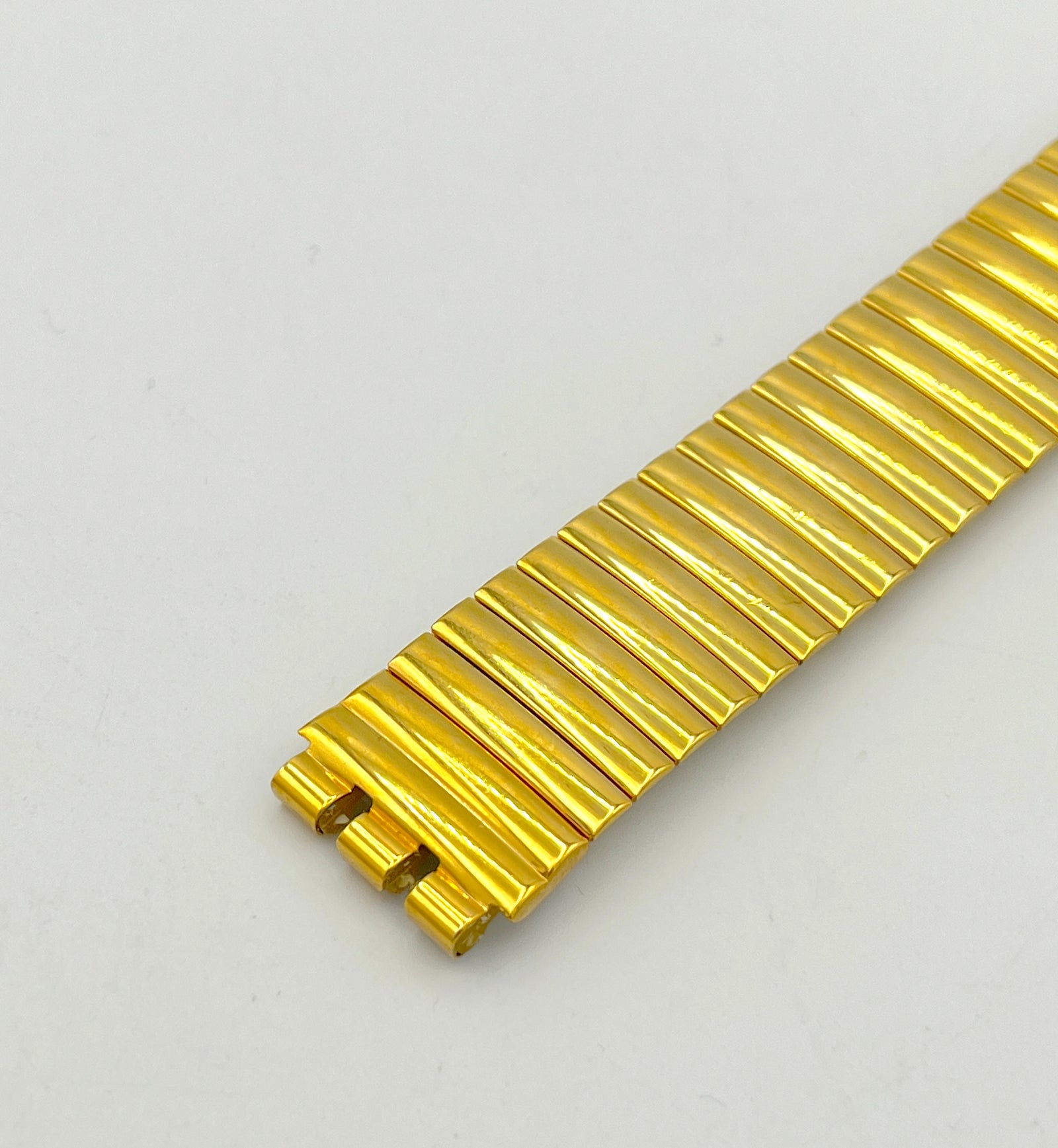 Swatch 17mm Metal Flex Replacement Band Gold