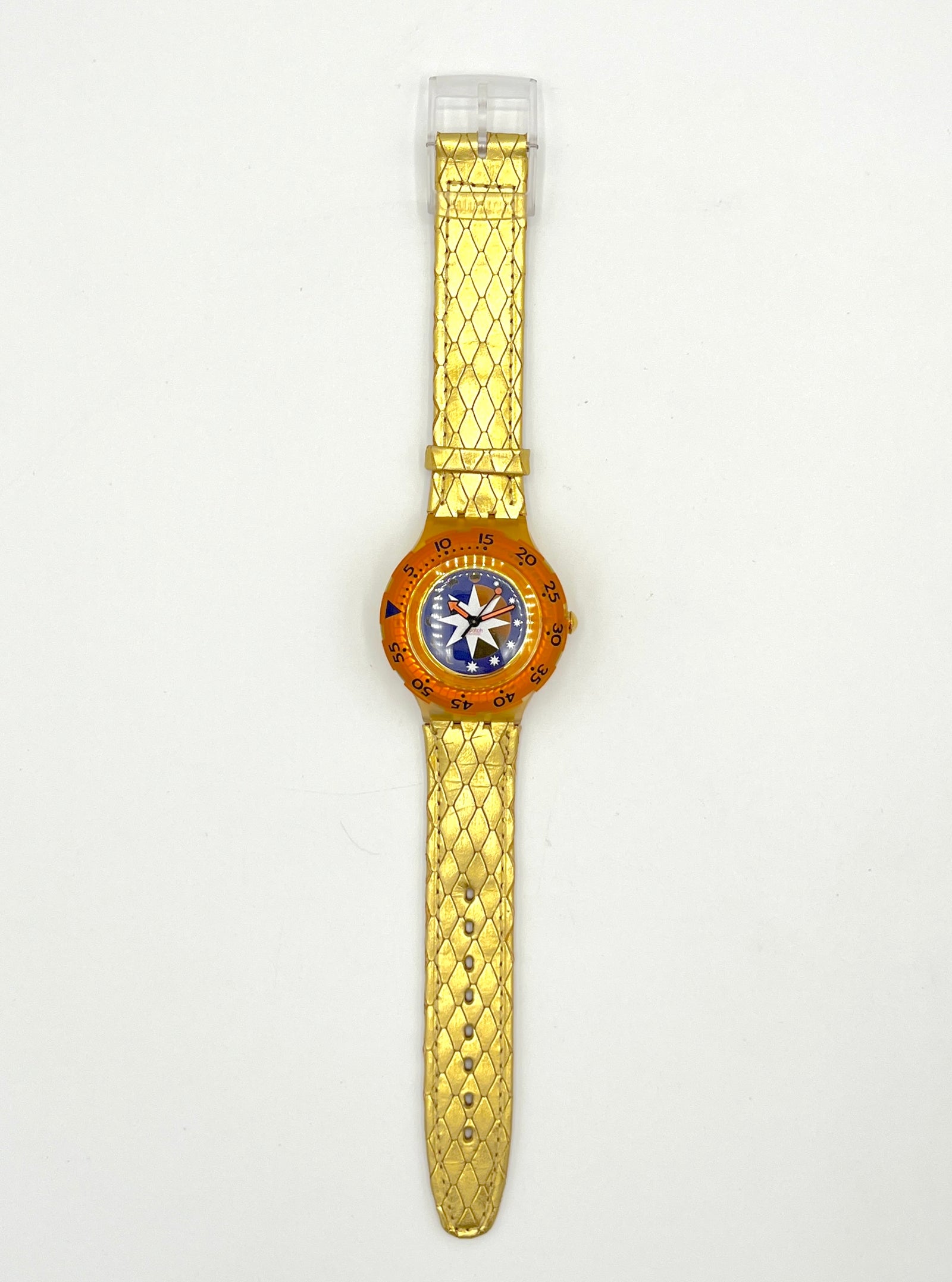 Swatch Scuba 200 GOLDEN ISLAND SDK112 (1993)