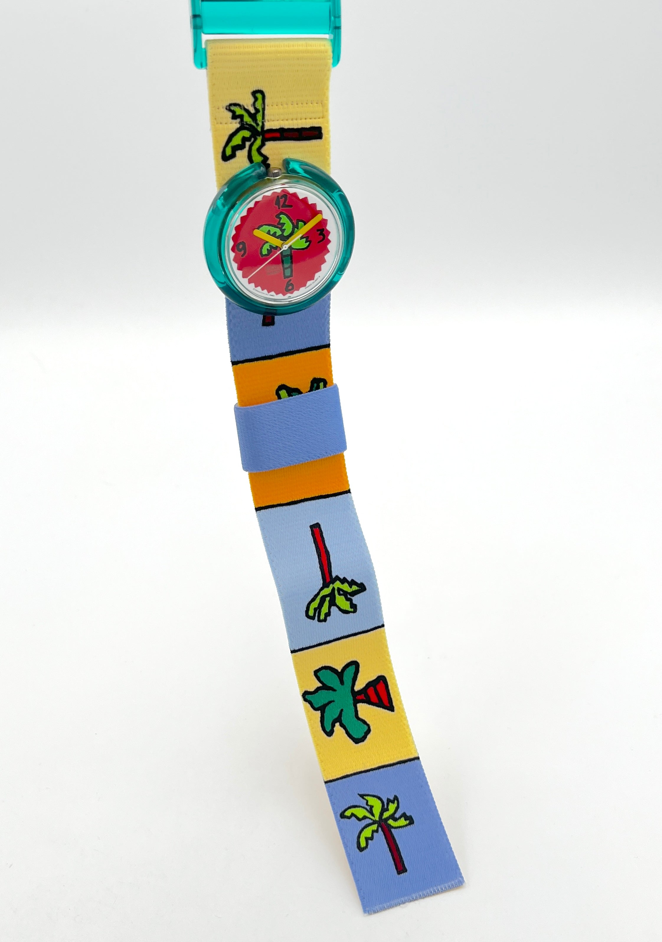 稼働品 スウォッチ SWATCH Midi POP IN PMK129 バングル Vintage 90s 