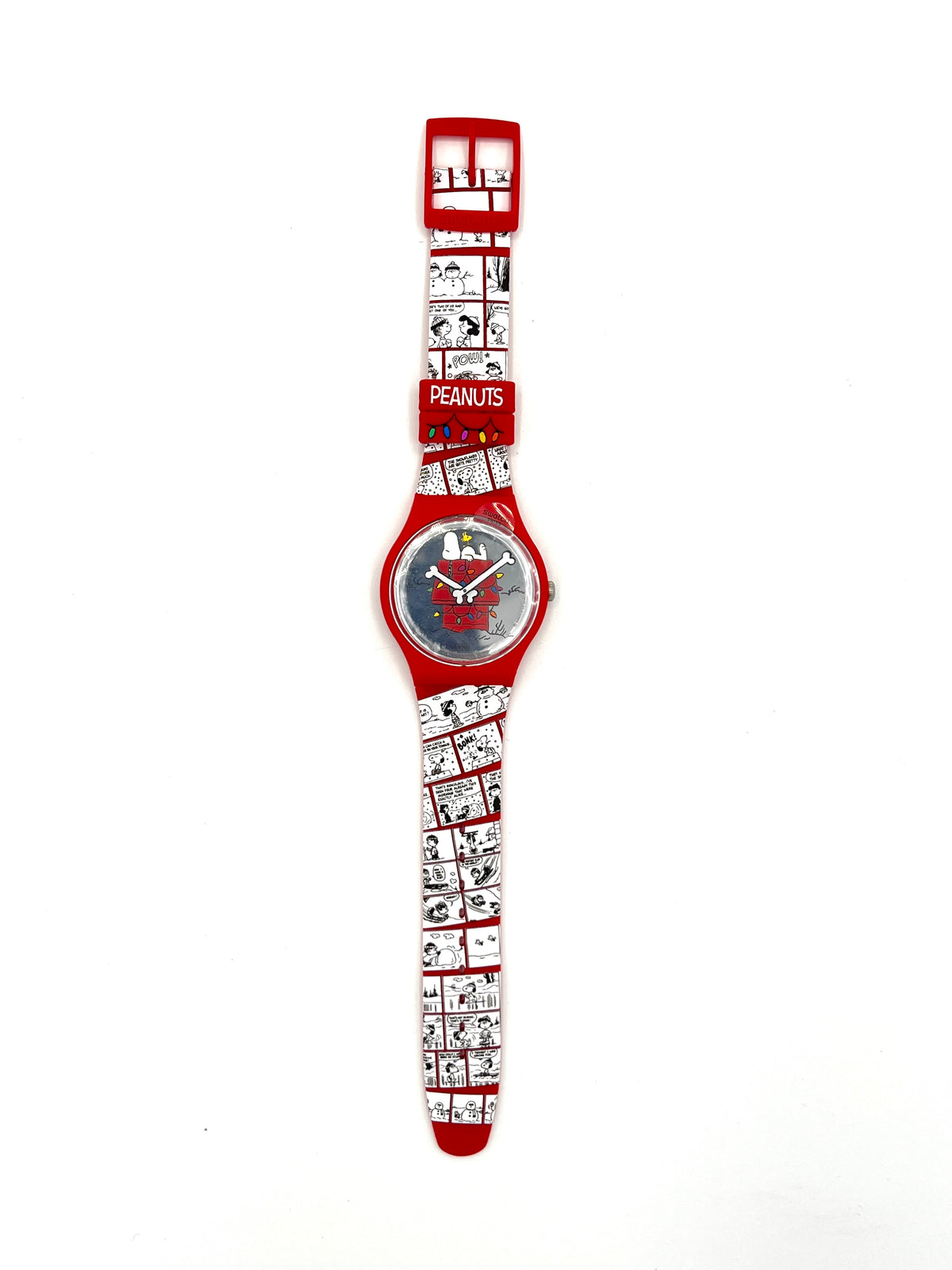Swatch x Peanuts SO29Z109 CHOMP! - X-Mas Special 2021