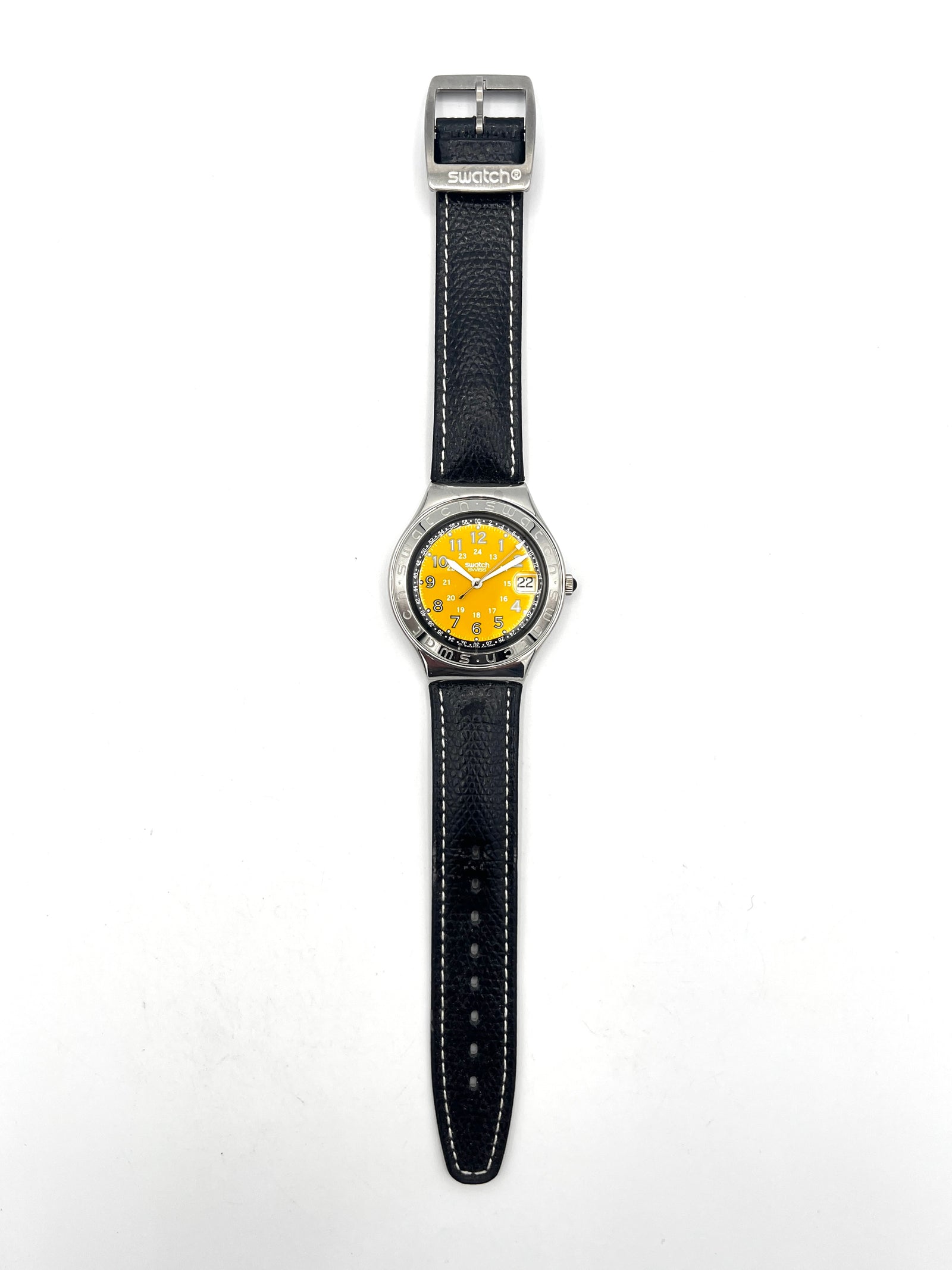 Swatch Irony Big HAPPY JOE JAUNE YGS409 (1997)