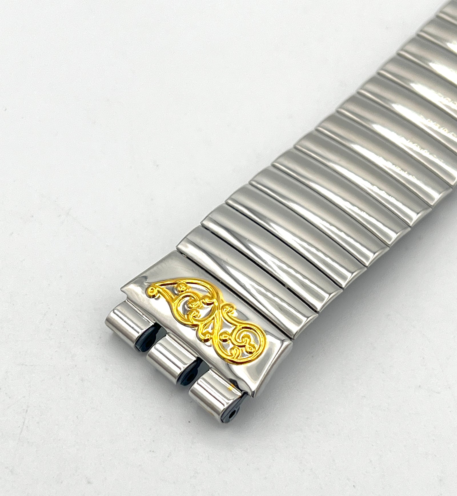 Swatch 17mm Metal Flex Replacement Band ASETRA AGK137 (1991)