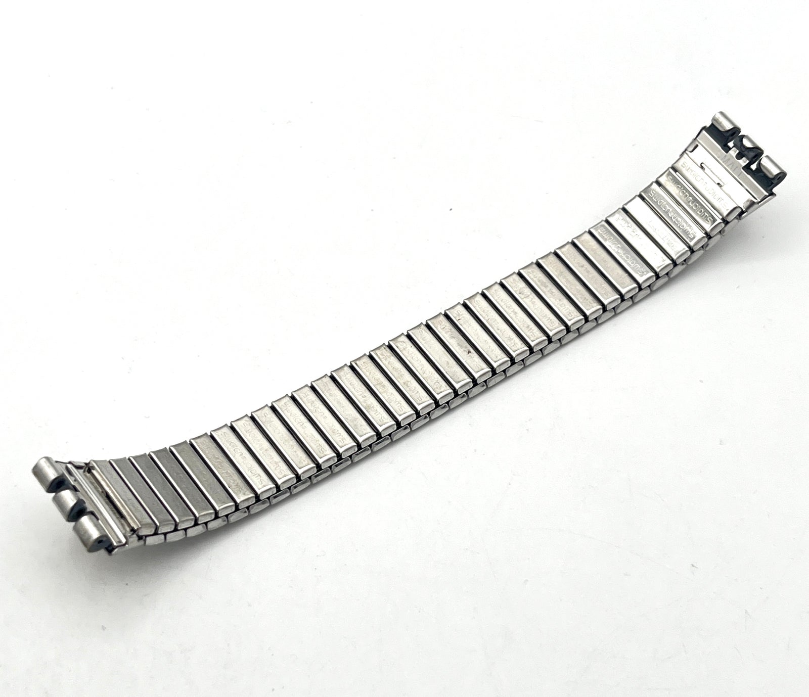 Swatch 17mm Metal Flex Replacement Band ASETRA AGK137 (1991)
