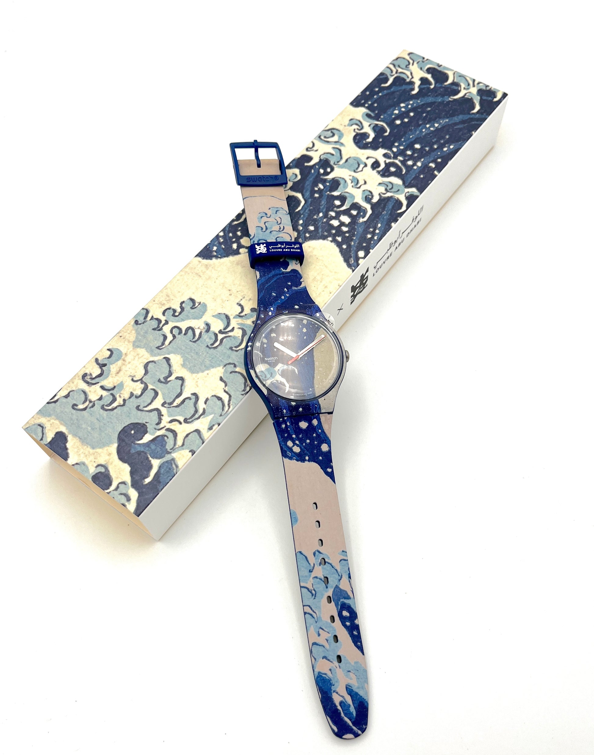 Swatch x Louvre Abu Dhabi - The GREAT WAVE SUOZ351 (2023)