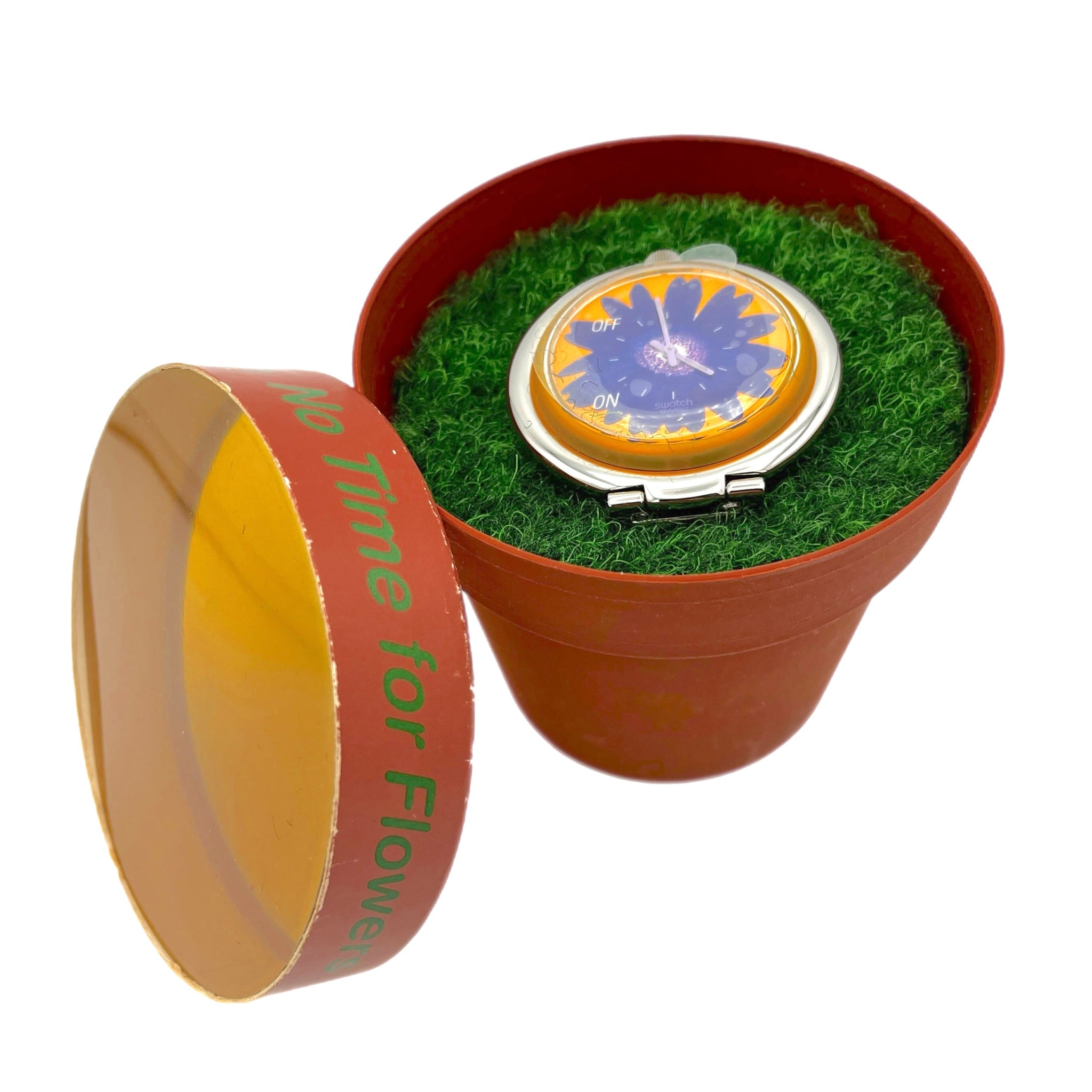 Swatch Musicall Alarm Clock FLOWER POWER PUJ101 (1997)