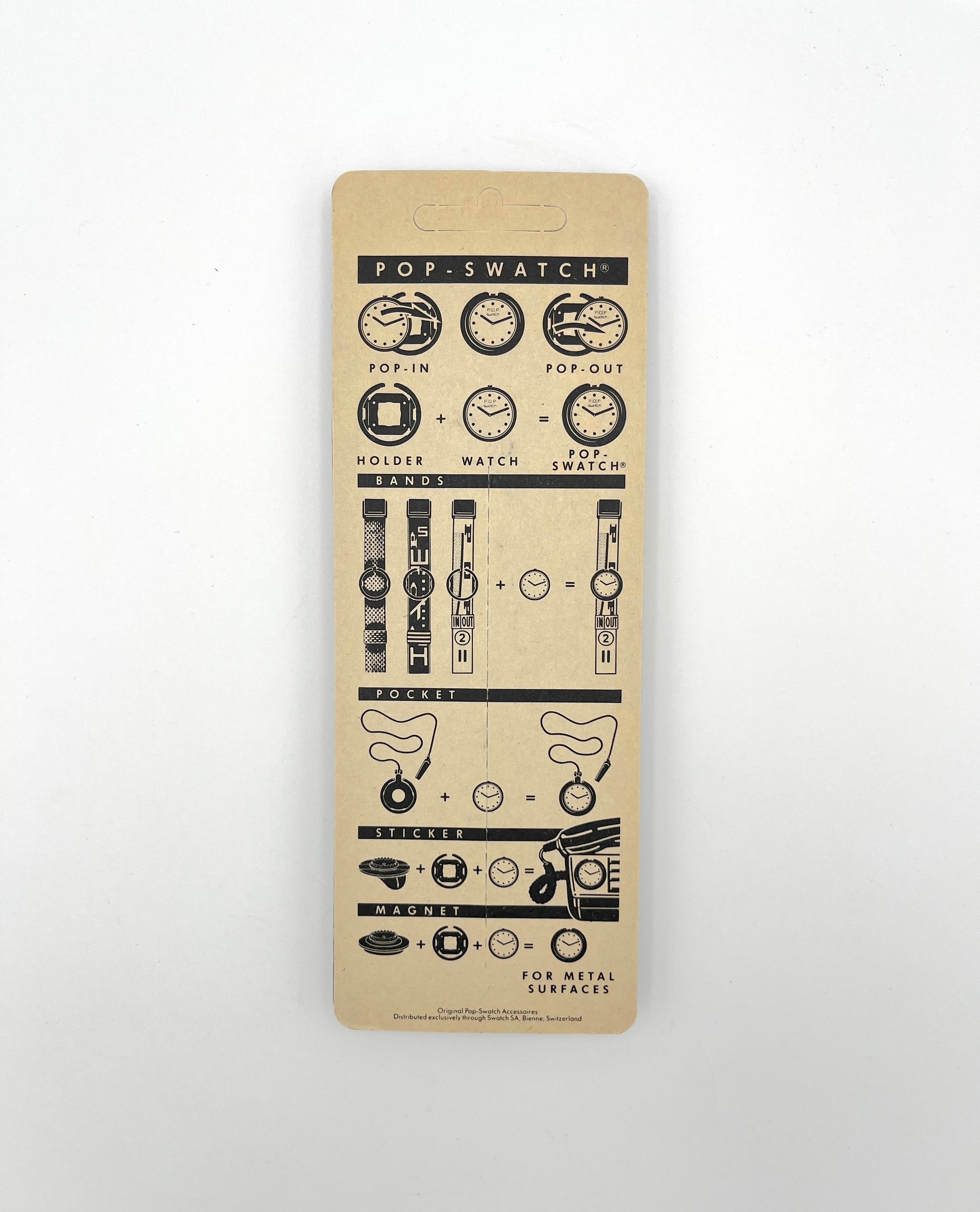 Replacement Band For Pop Swatch PLEASURE GARDEN APWK152 (1991)