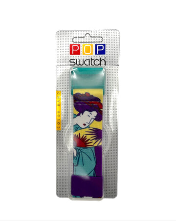 Replacement Band For Pop Swatch PLEASURE GARDEN APWK152 (1991)