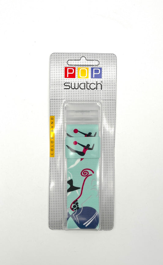 Replacement Band For Pop Swatch ACROBAT APWK149 (1991)