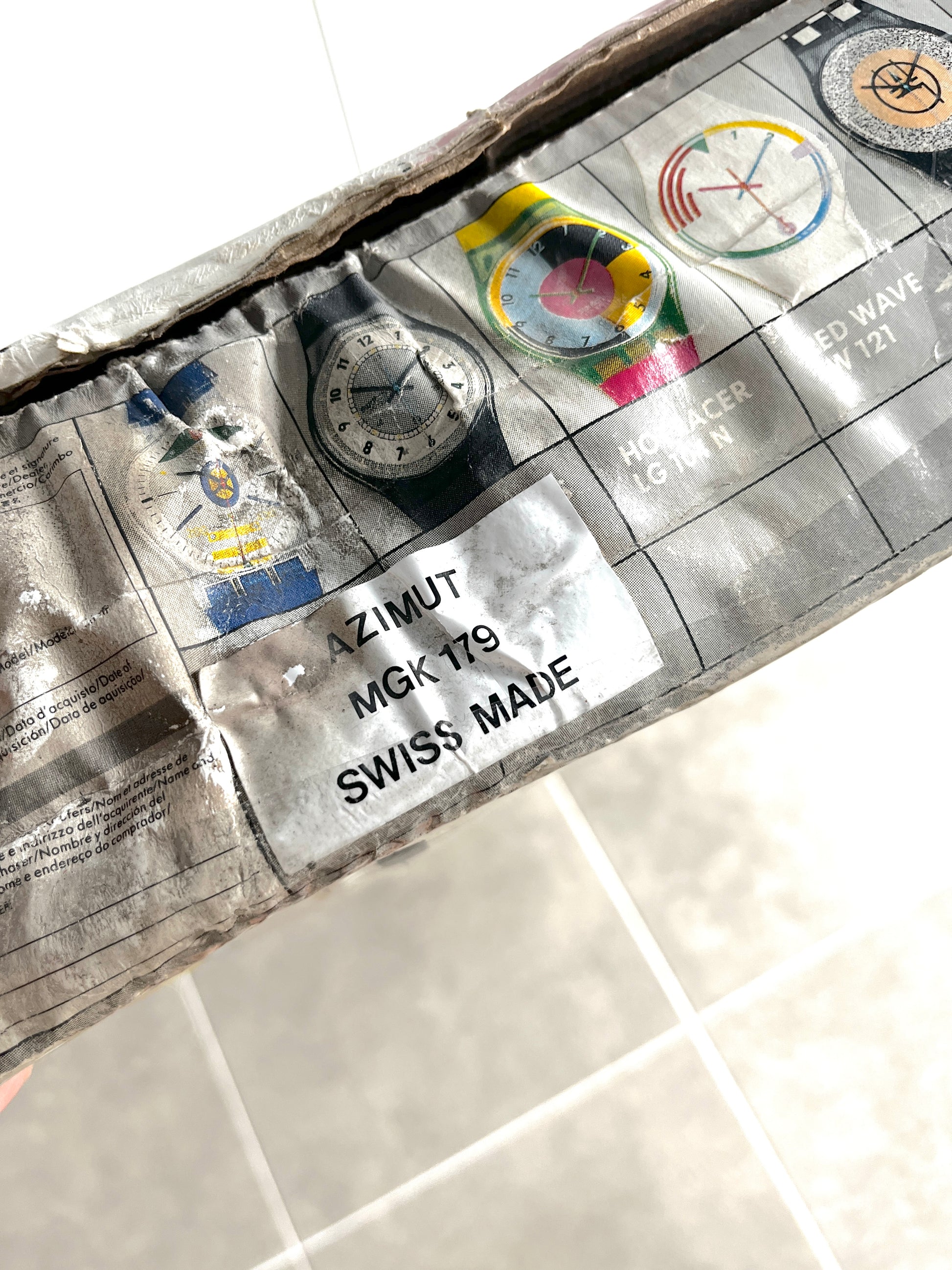 Swatch Maxi AZIMUT MGK179(1994)