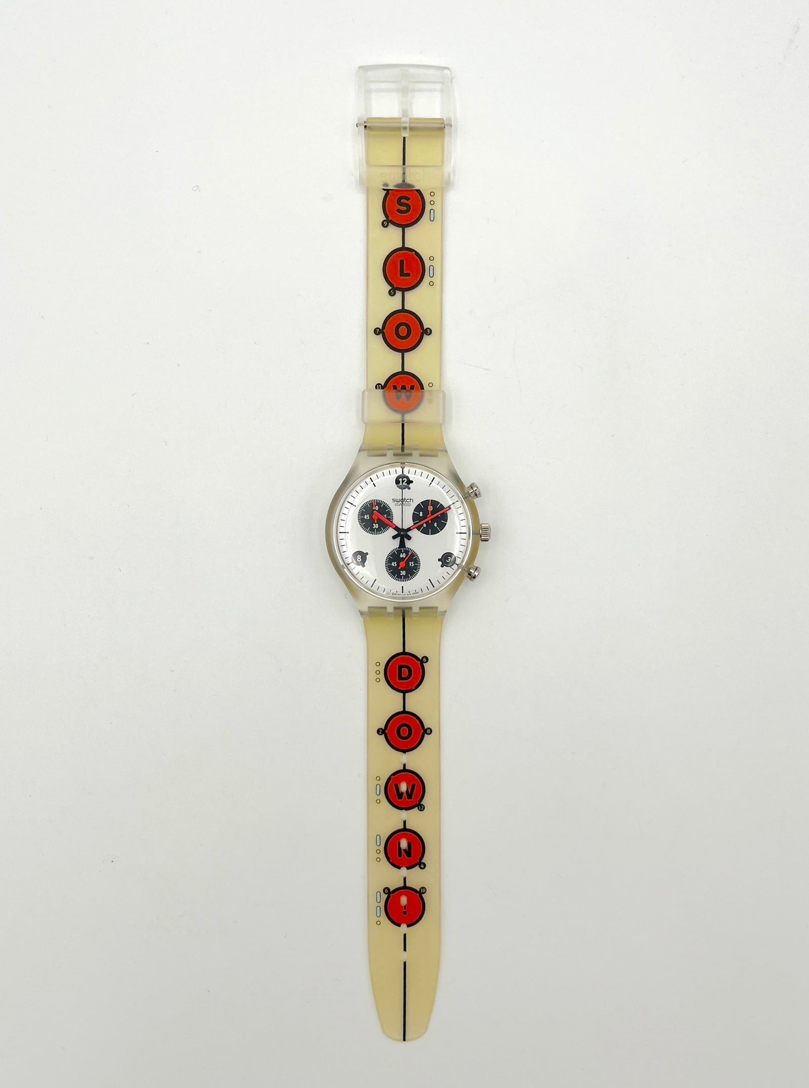 Swatch Chrono SLOW DOWN SCK408 (1996)