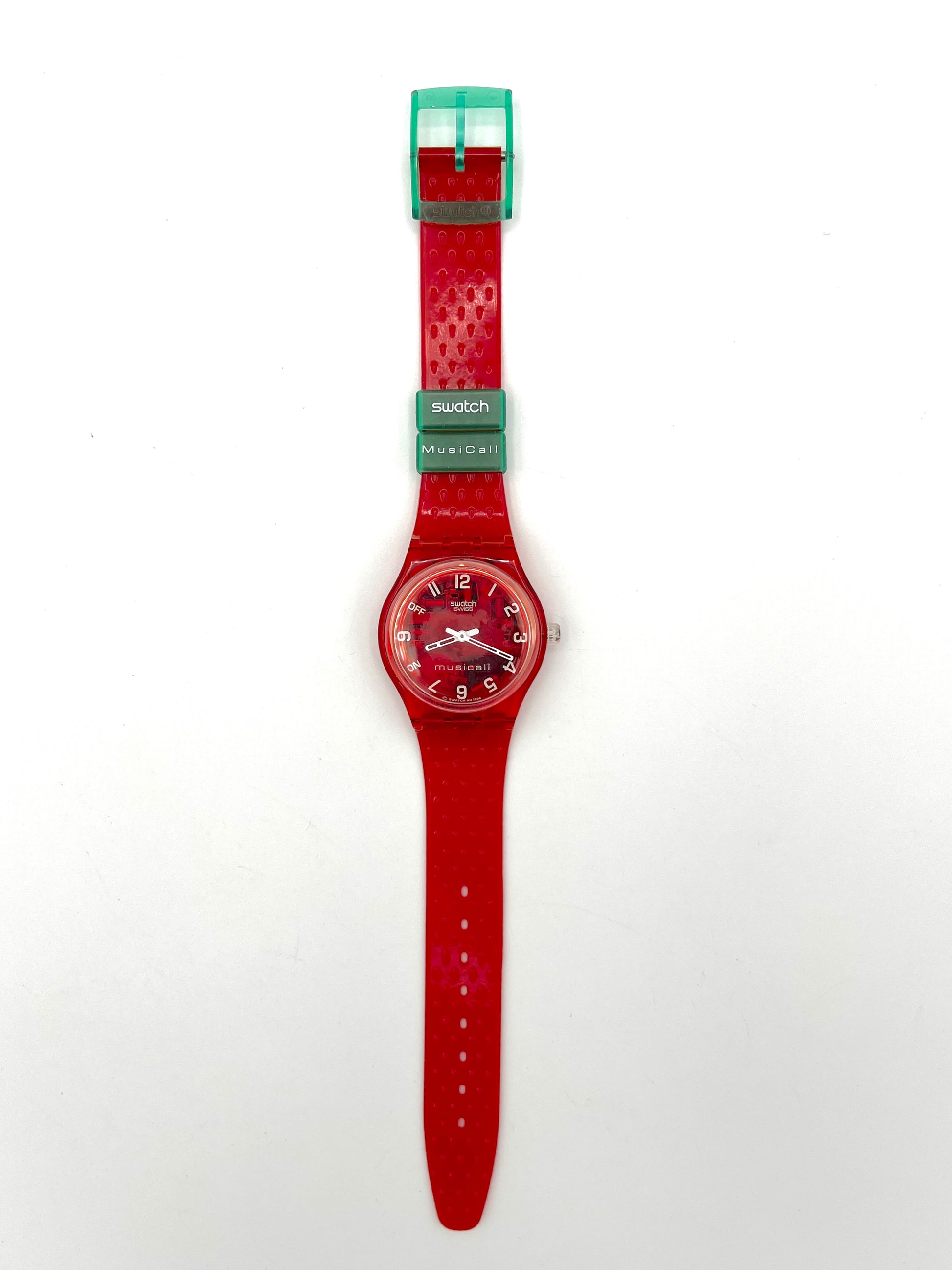Swatch Musicall RED RHYTHM SLR102 (1997)