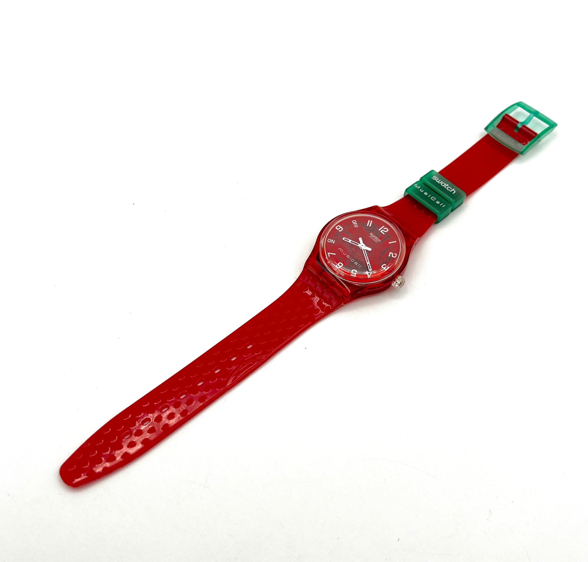 Swatch Musicall RED RHYTHM SLR102 (1997)
