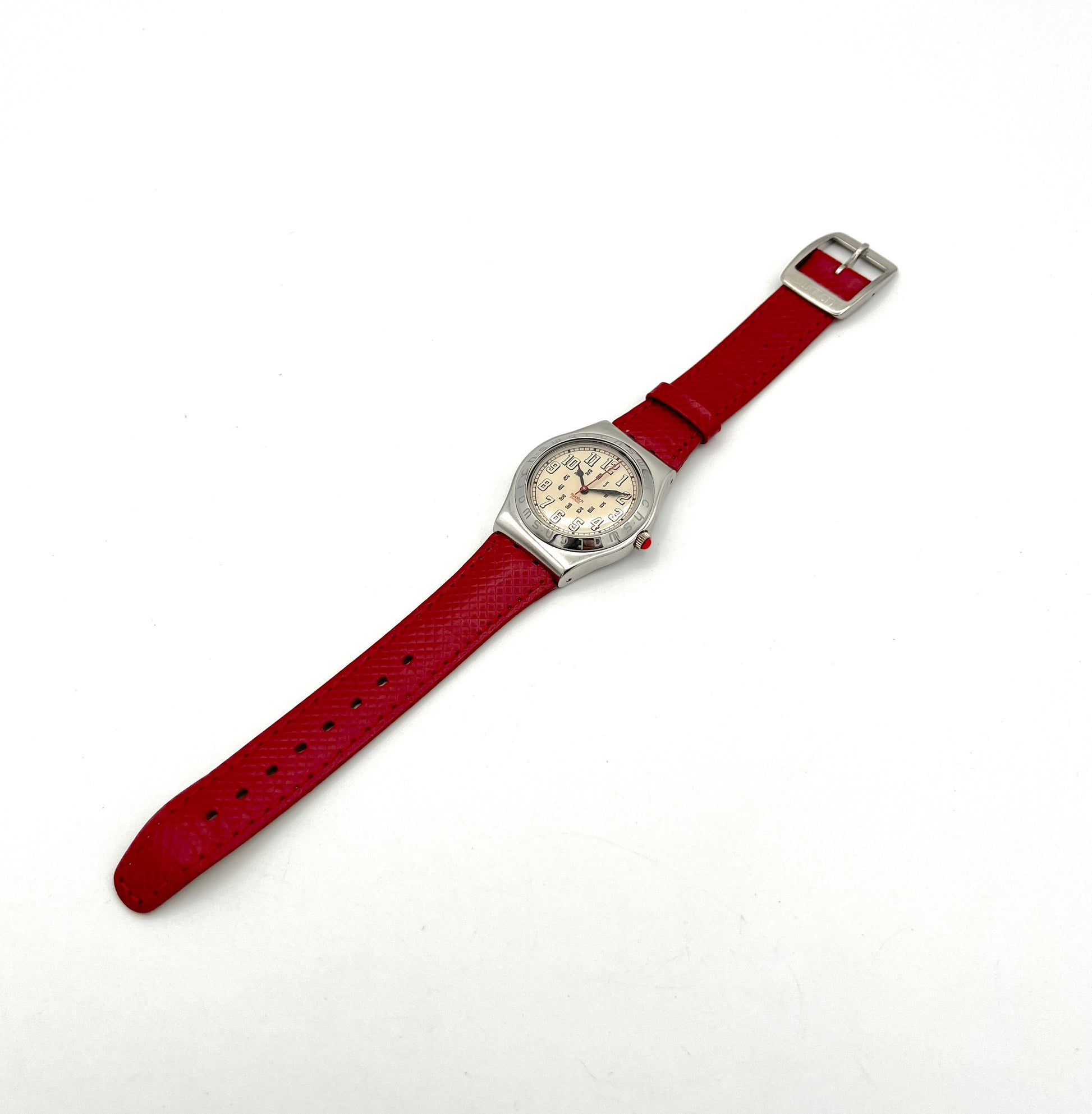 Swatch Irony Medium Red Amazon YLS103 (1995)