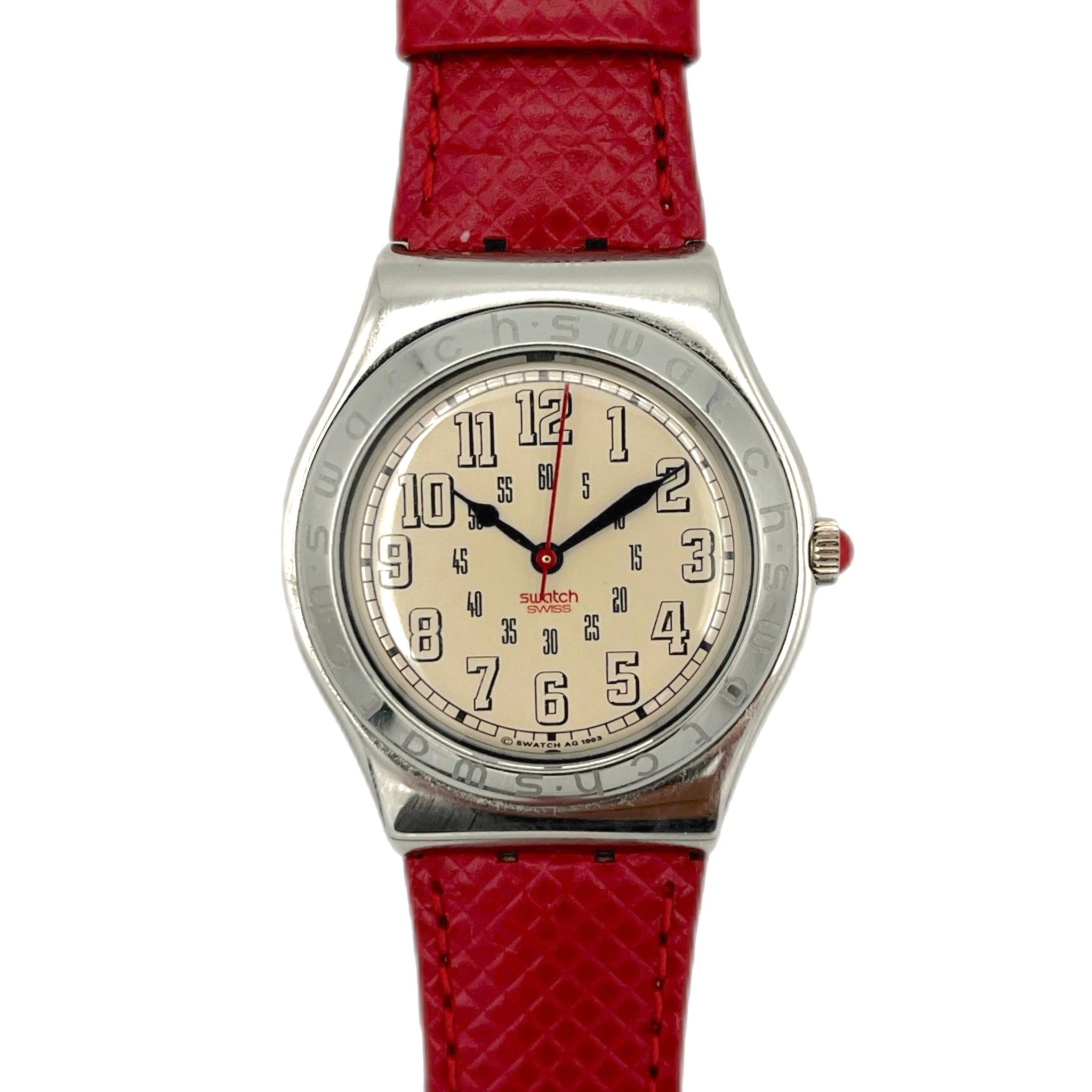 Swatch Irony Medium Red Amazon YLS103 (1995)